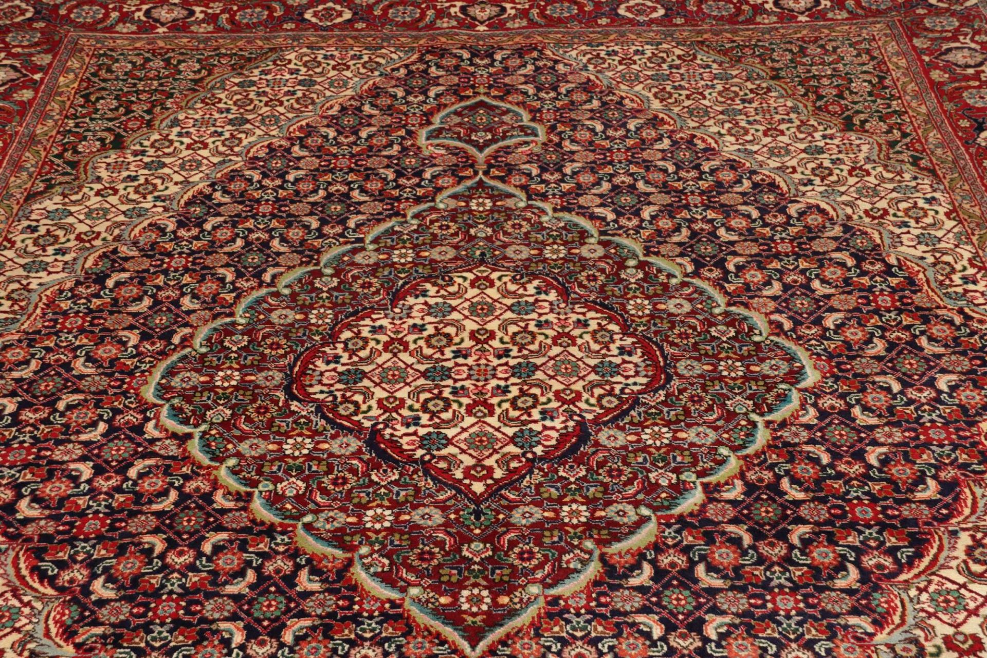 Handgeknüpfter Täbriz Perserteppich, 245 × 355 cm, Wolle