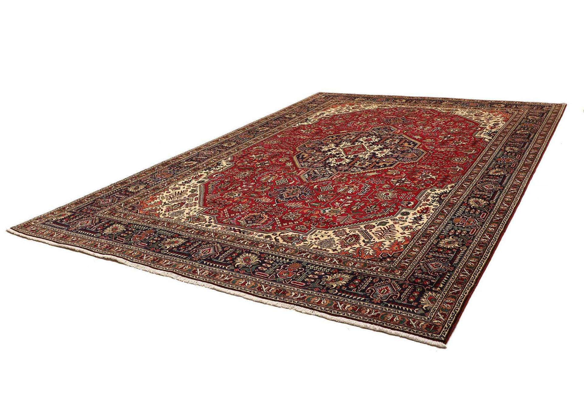 Täbriz Perserteppich aus Iran, 249 × 342 cm