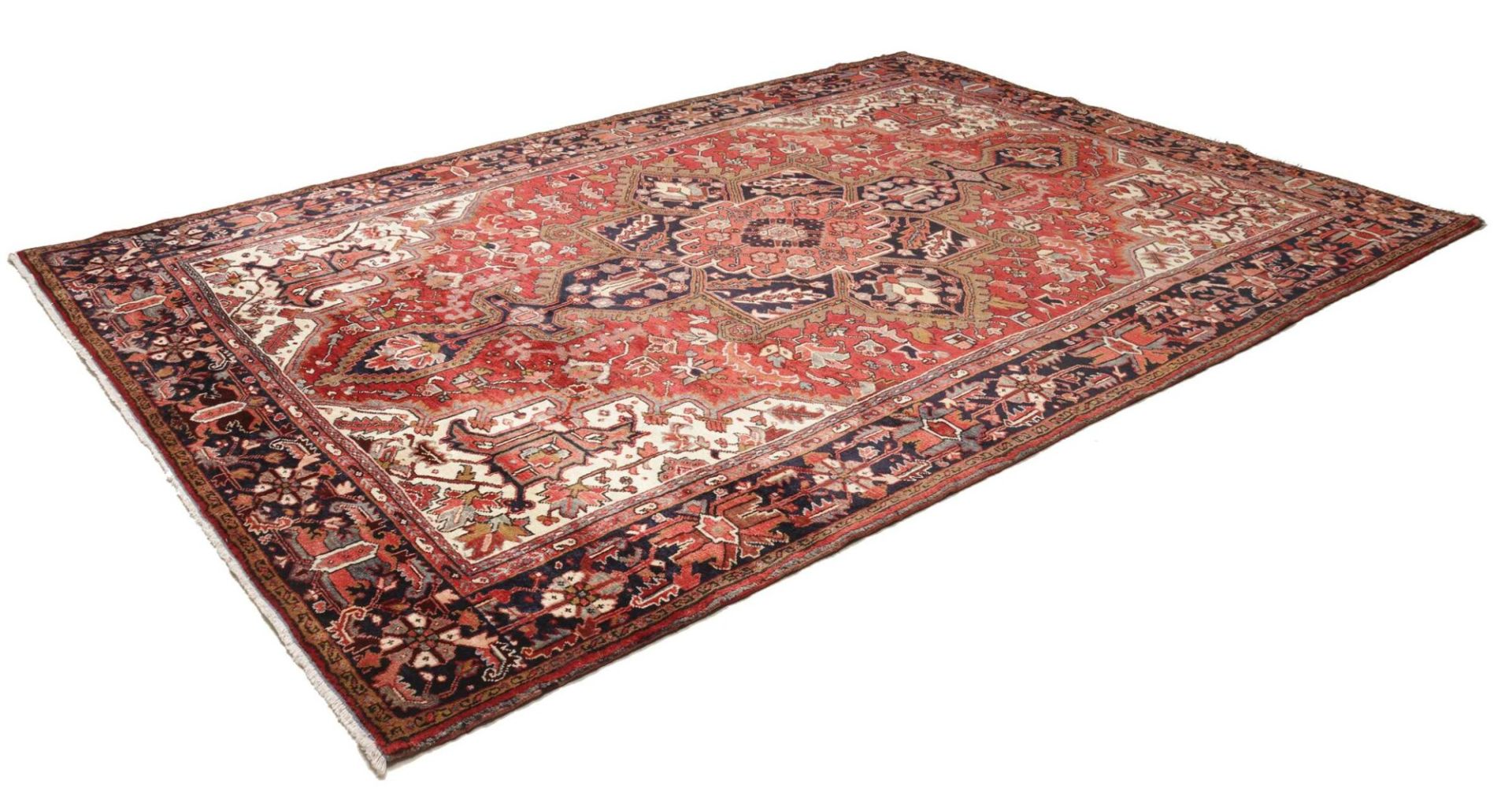 Handgeknüpfter Heriz Perserteppich 239 × 339 cm