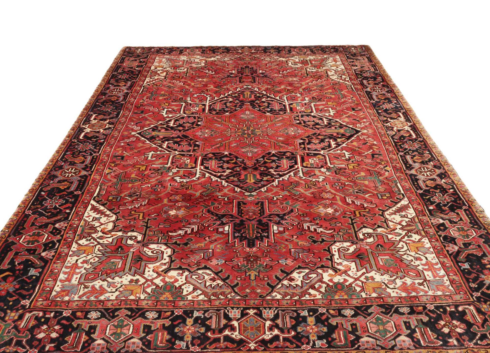 Handgeknüpfter Heriz Perserteppich, 239 × 339 cm, Wolle