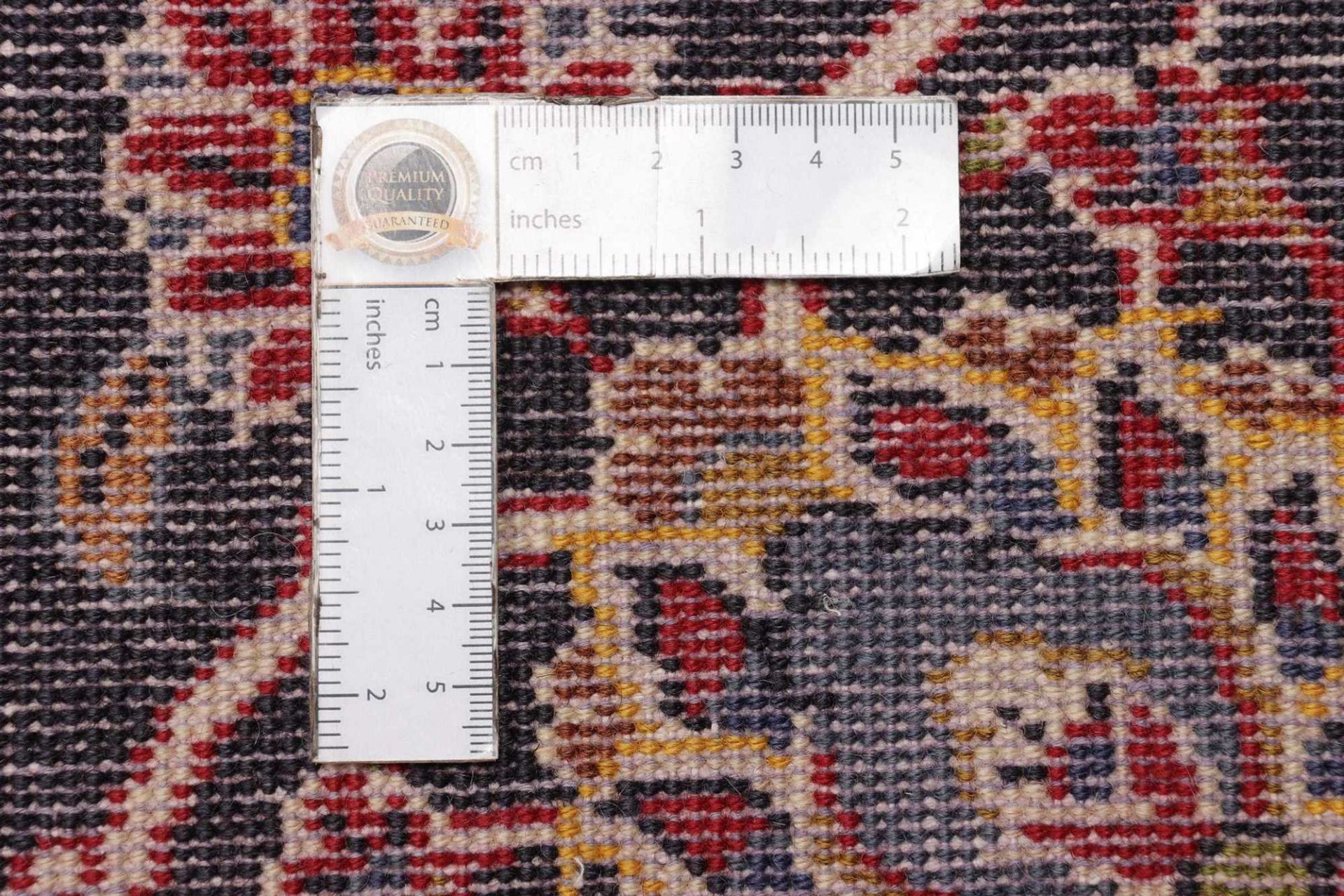 Handgeknüpfter Kashan Perserteppich, 248 × 356 cm, Wolle