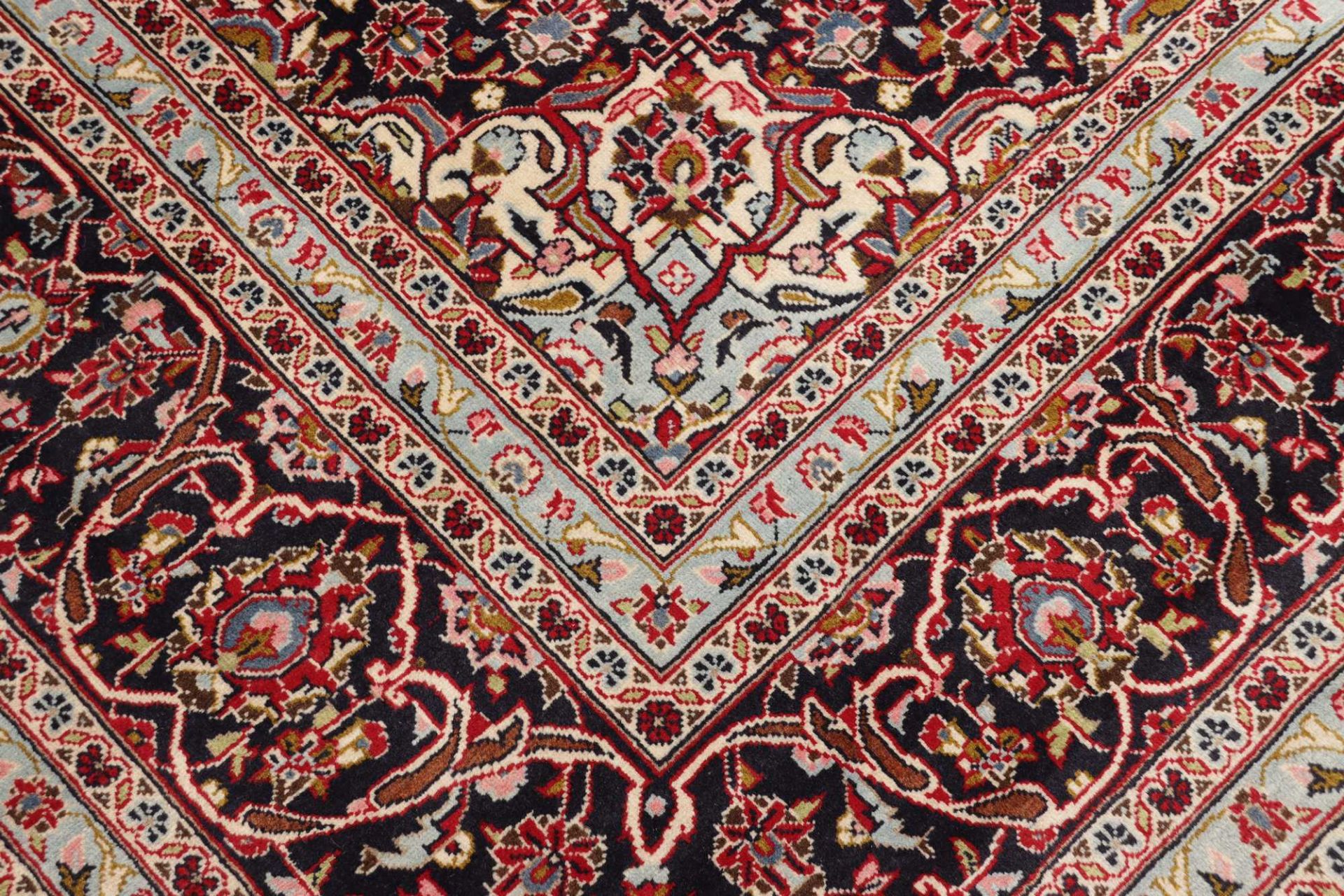 Kashan Perserteppich aus Iran, 244 × 354 cm