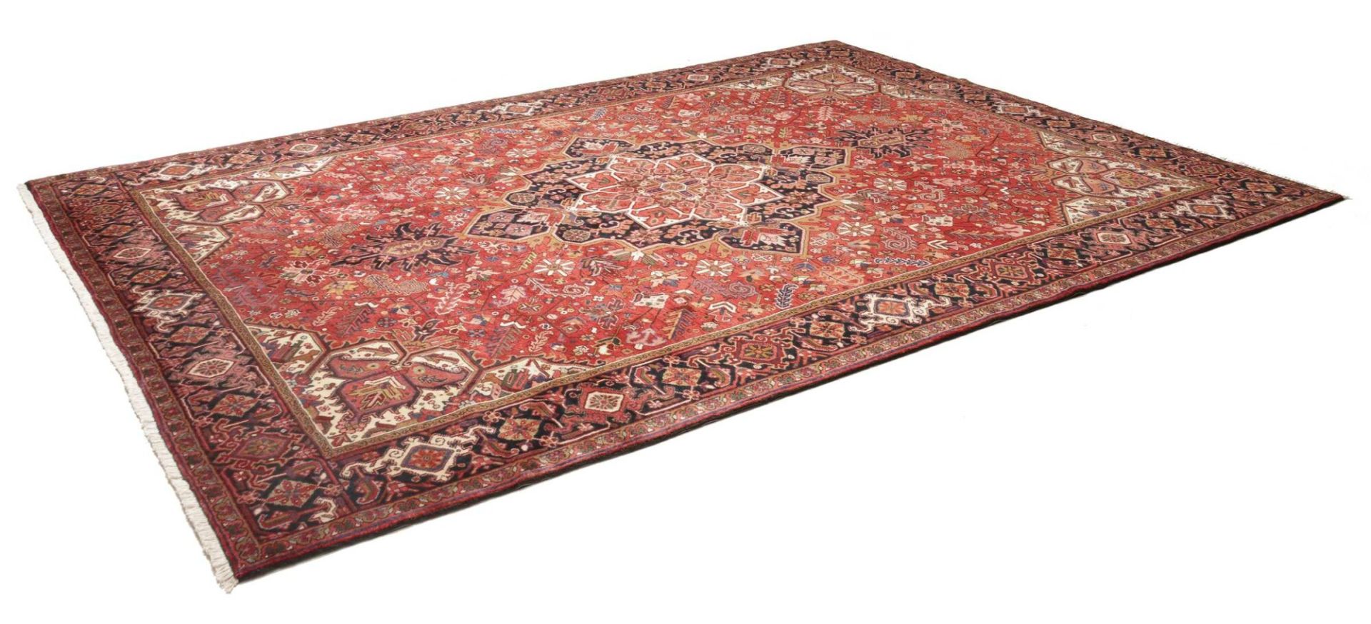 Handgeknüpfter Heriz Perserteppich 251 × 339 cm
