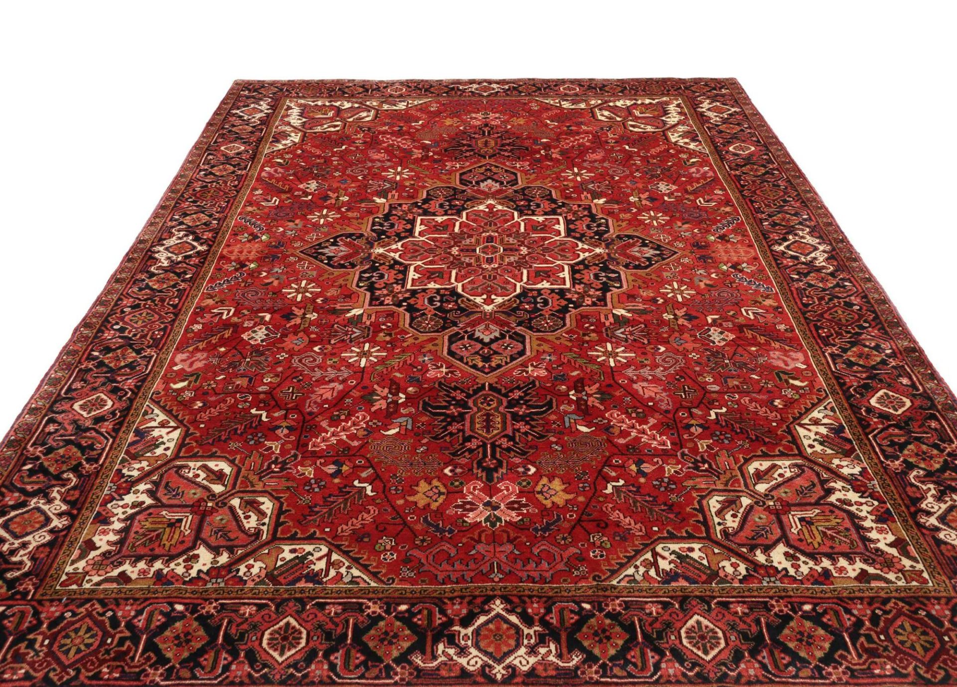 Handgeknüpfter Heriz Perserteppich 251 × 339 cm