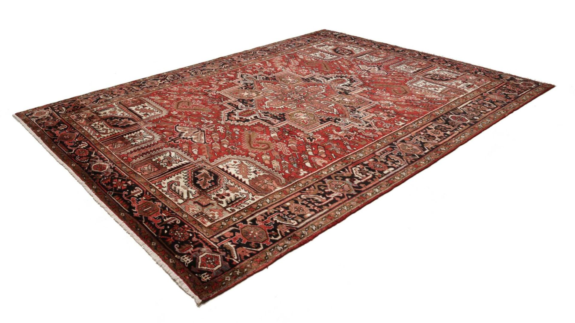 Heriz Perserteppich aus Iran, 256 × 339 cm