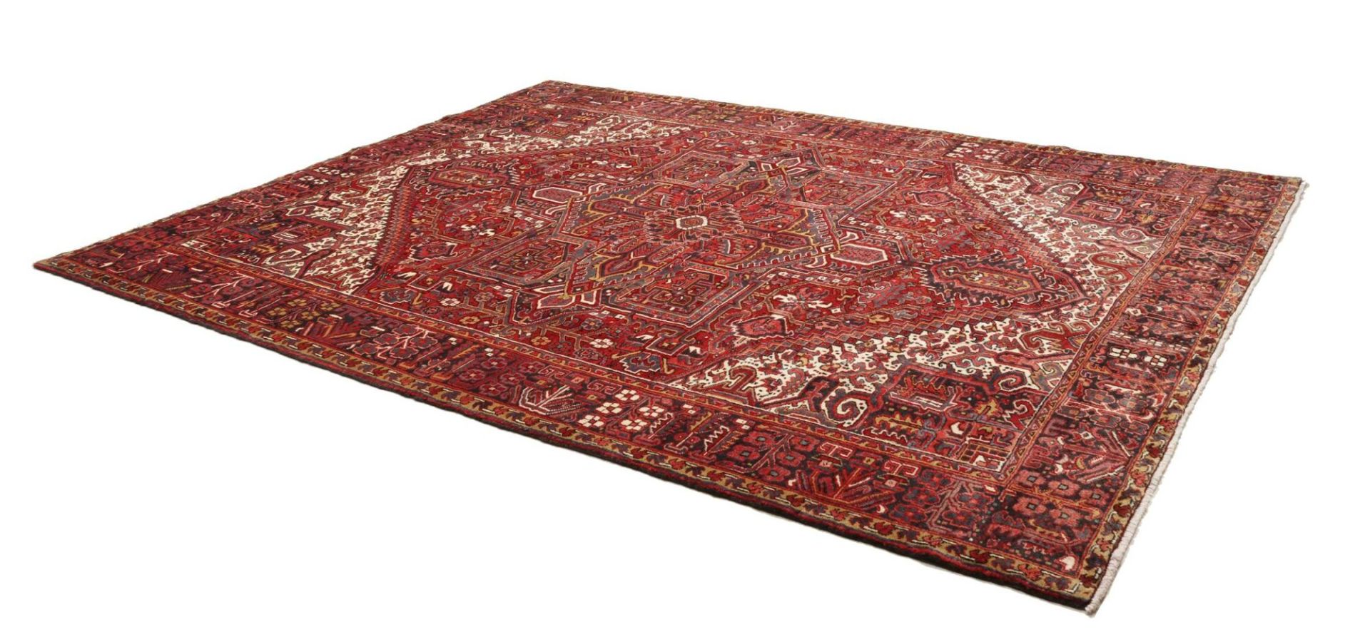 perserteppich-heriz-266-x-337-cm-schurwolle-handgeknupft-rustikal-15 Heriz Perserteppich aus Iran, 266 × 337 cm