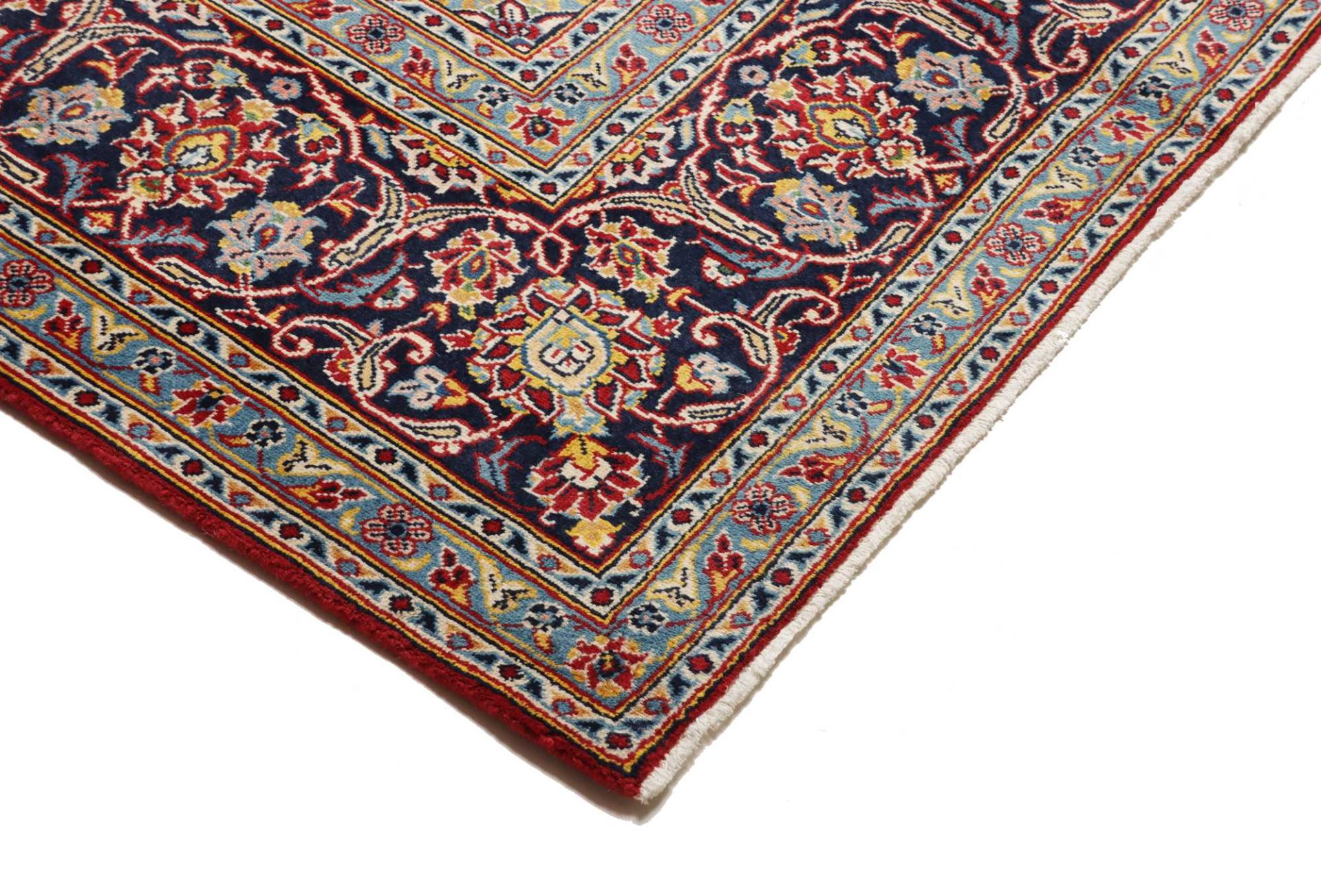 Kashan Perserteppich aus Iran, 228 × 340 cm