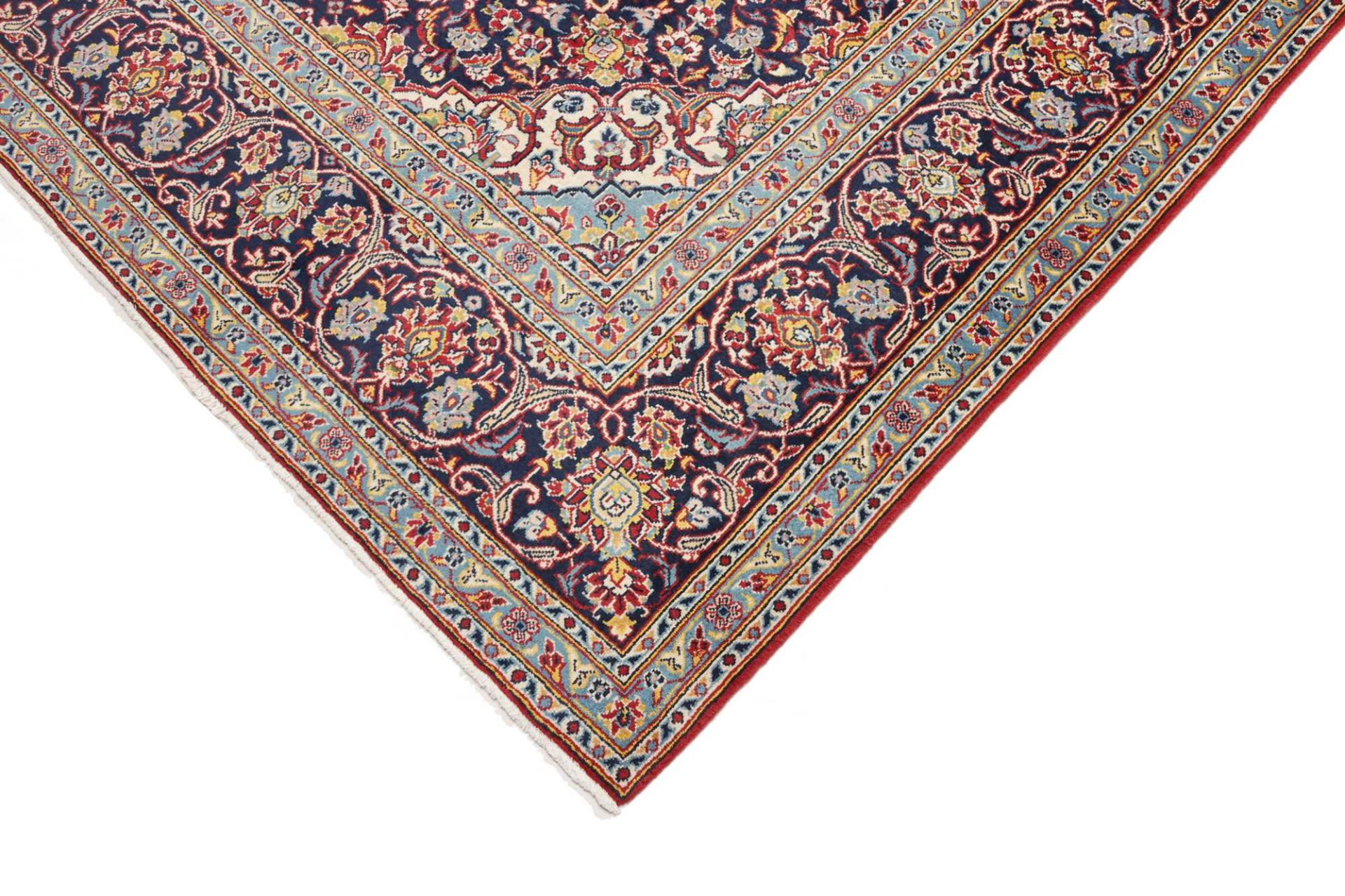 Kashan Perserteppich aus Iran, 228 × 340 cm