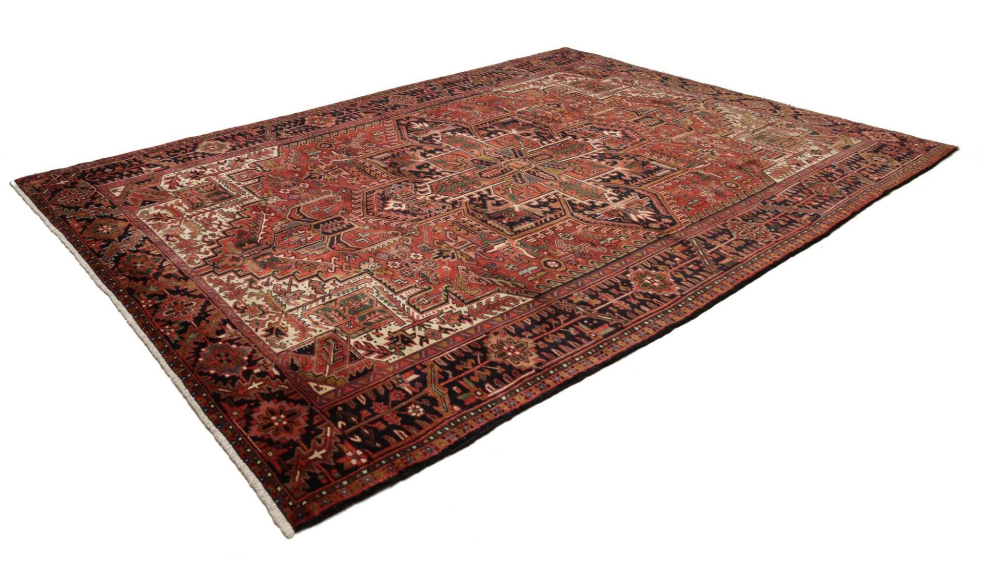 perserteppich-heriz-259-x-351-cm-schurwolle-handgeknupft-rustikal-5 Heriz Perserteppich 259 × 351 cm aus Wolle, handgeknüpft
