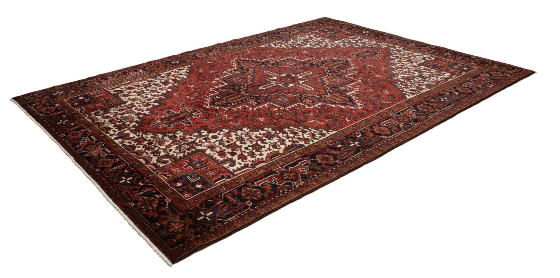 Handgeknüpfter Heriz Perserteppich 245 × 339 cm
