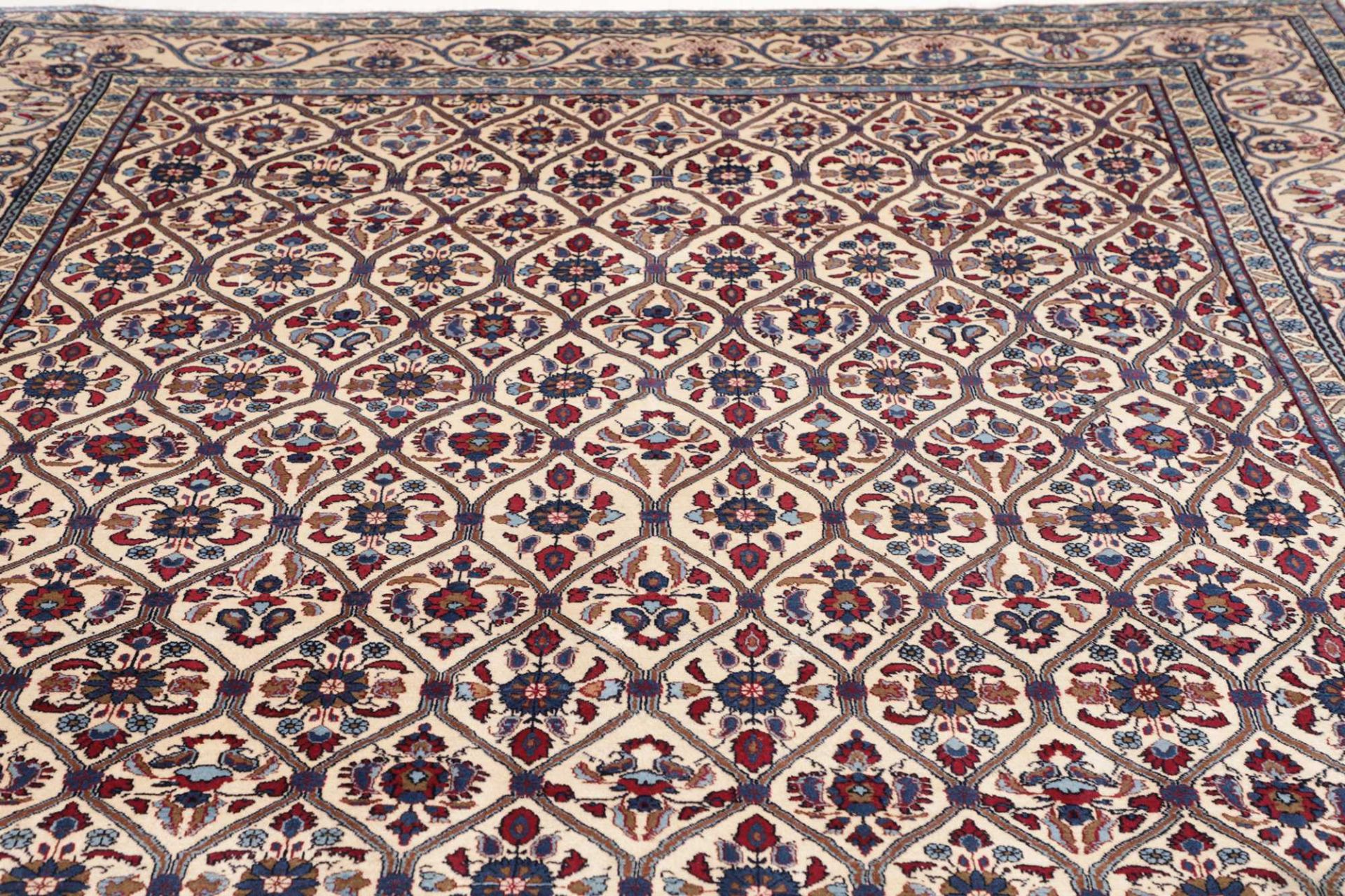 Handgeknüpfter Kashan Perserteppich, 241 × 329 cm, Wolle