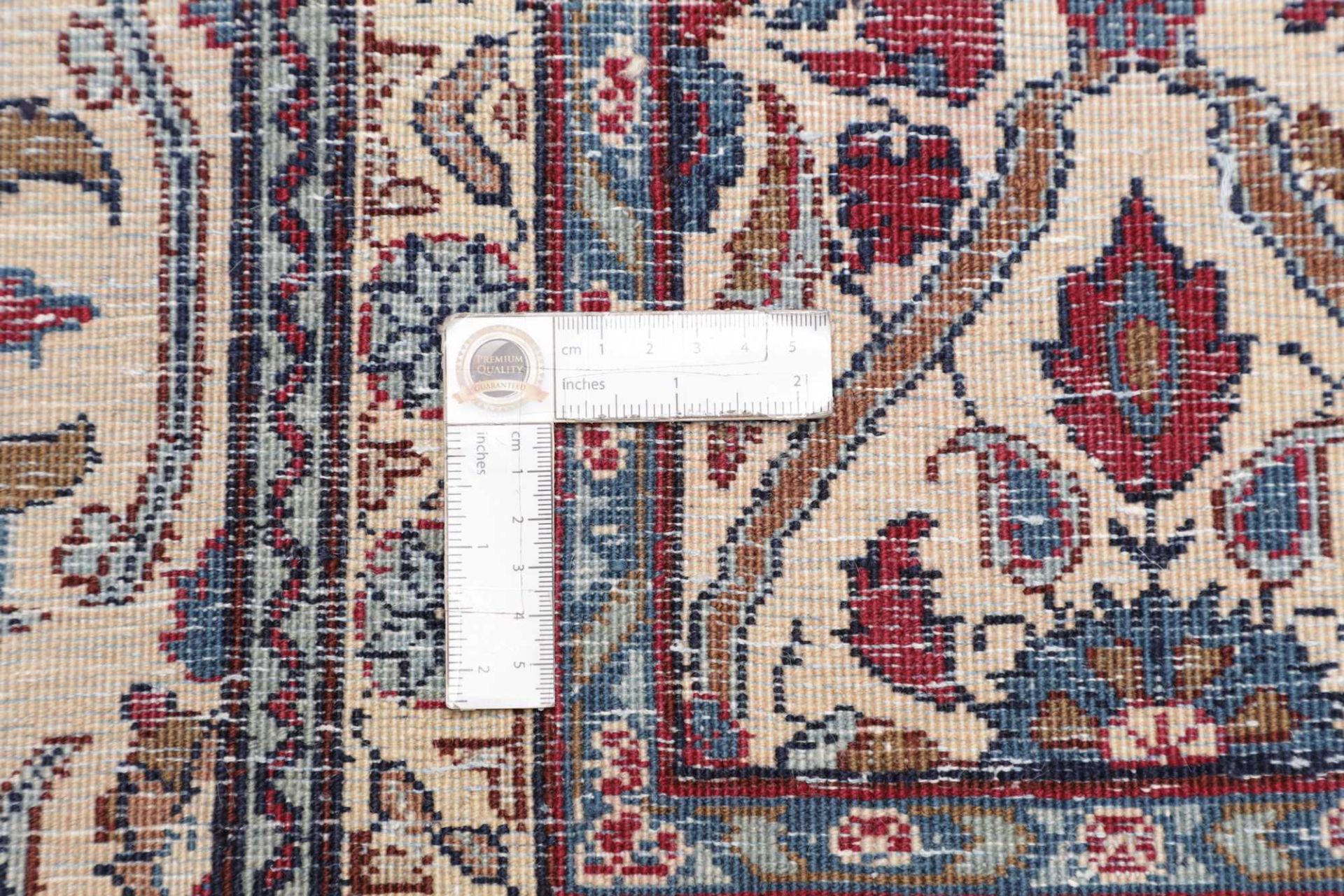 Handgeknüpfter Kashan Perserteppich, 241 × 329 cm, Wolle