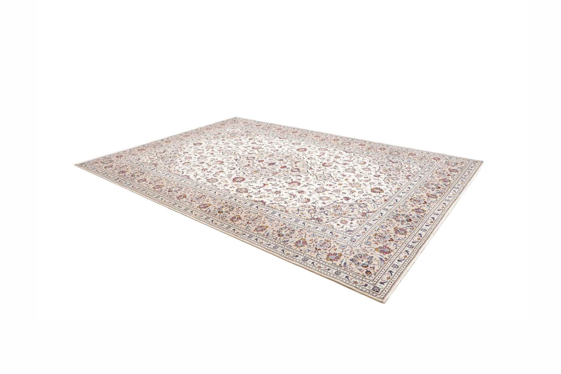 Kashan Perserteppich aus Iran, 251 × 356 cm