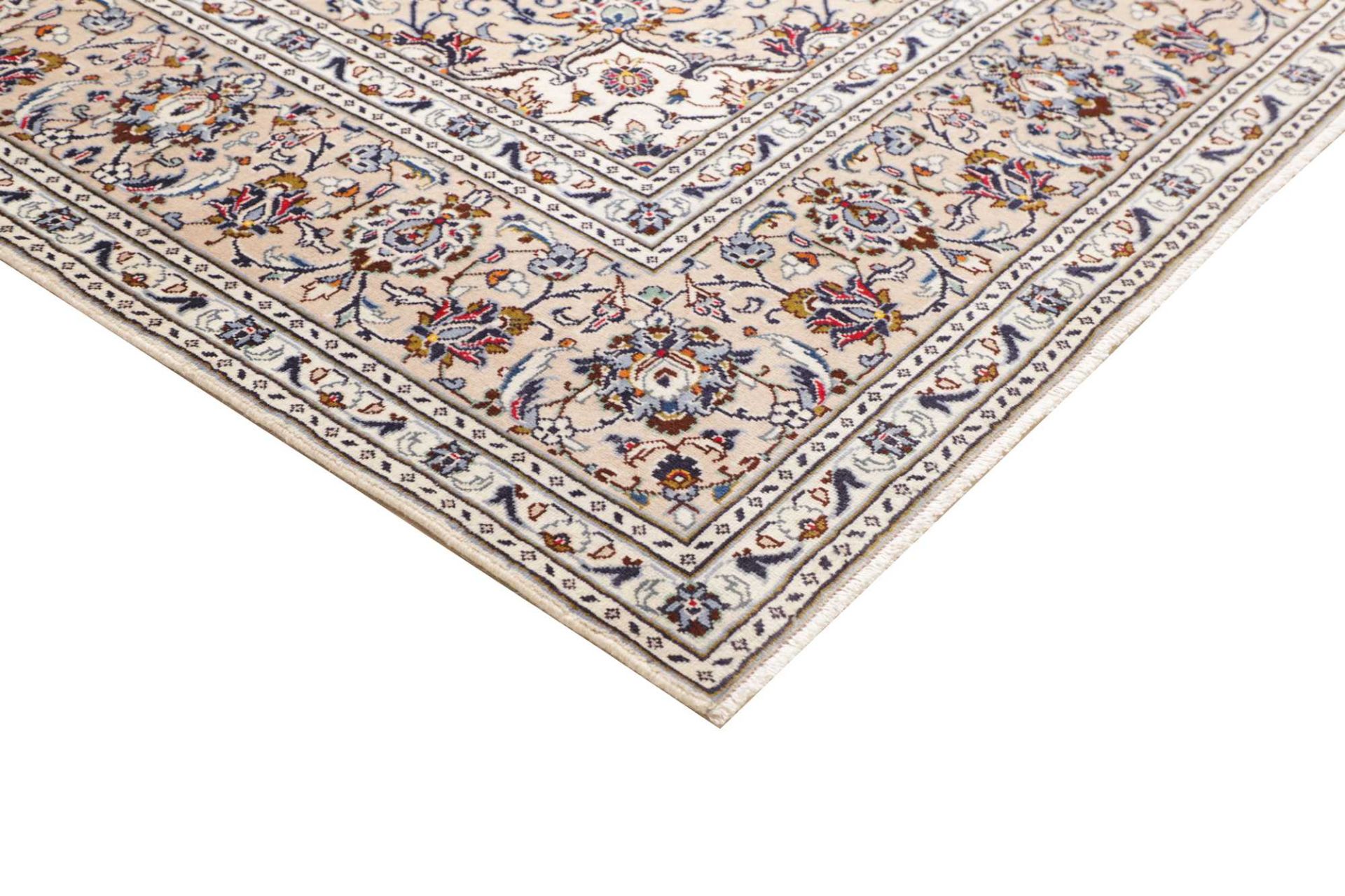 Kashan Perserteppich aus Iran, 251 × 356 cm