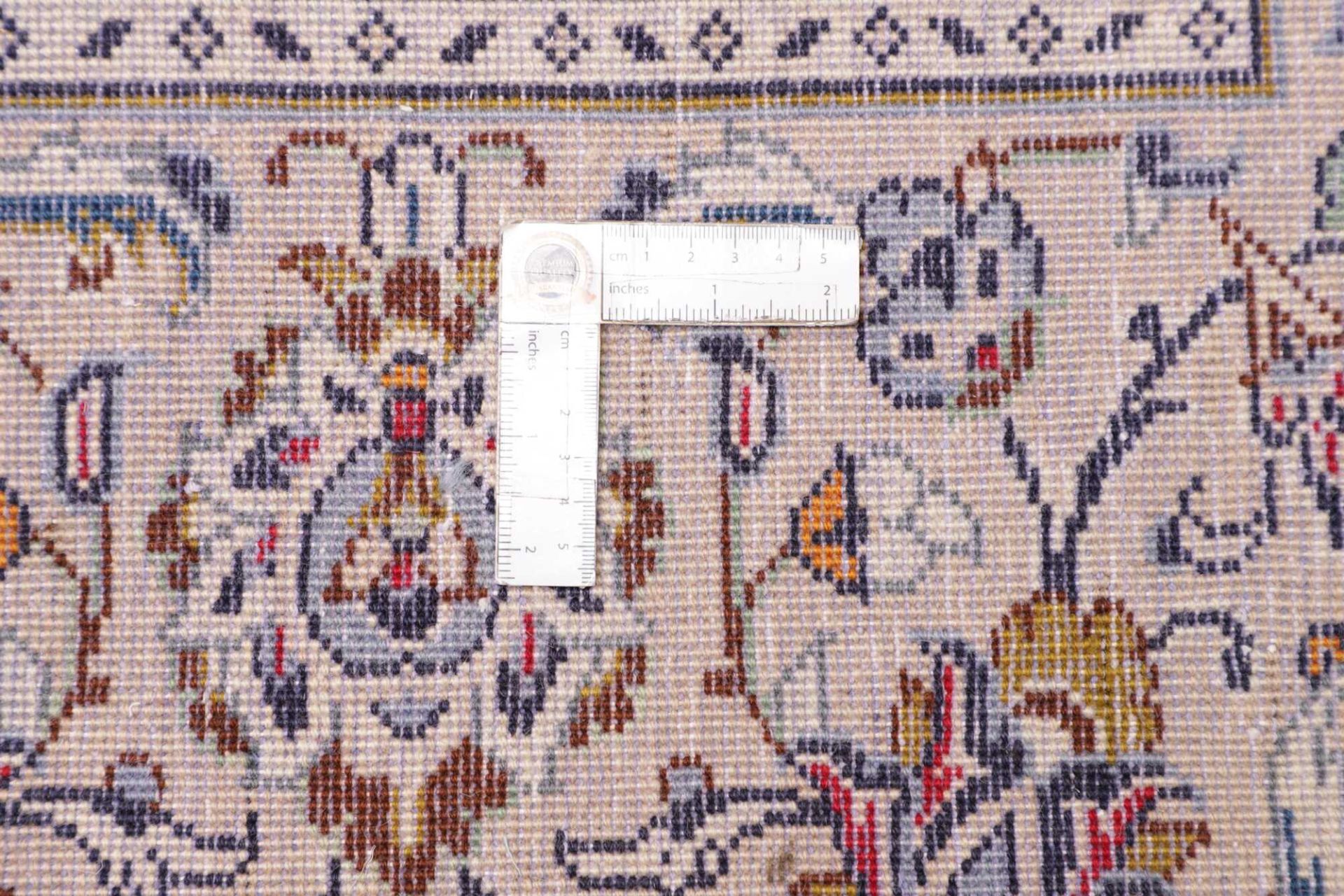 Kashan Perserteppich aus Iran, 251 × 356 cm