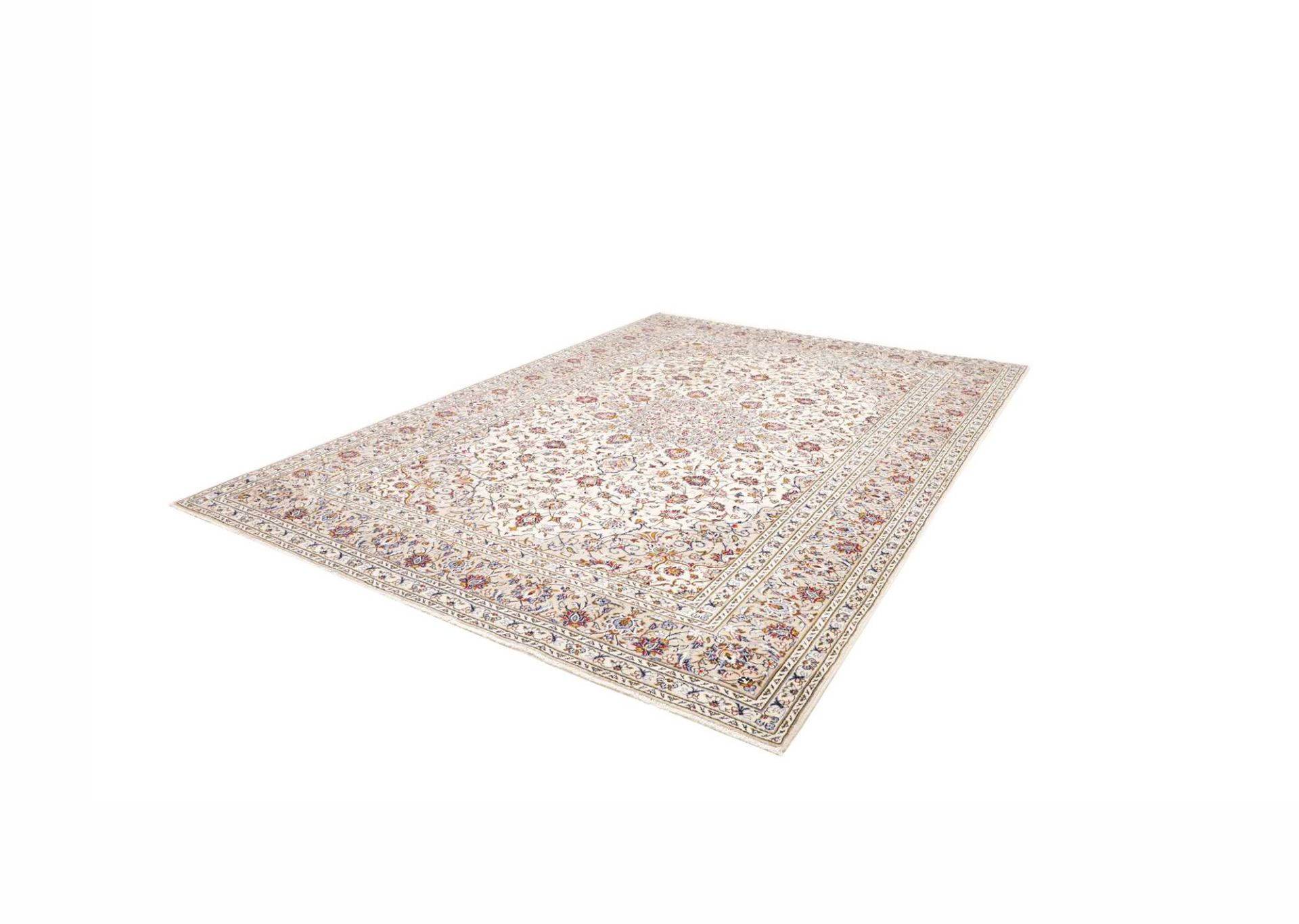 Kashan Perserteppich aus Iran, 254 × 339 cm