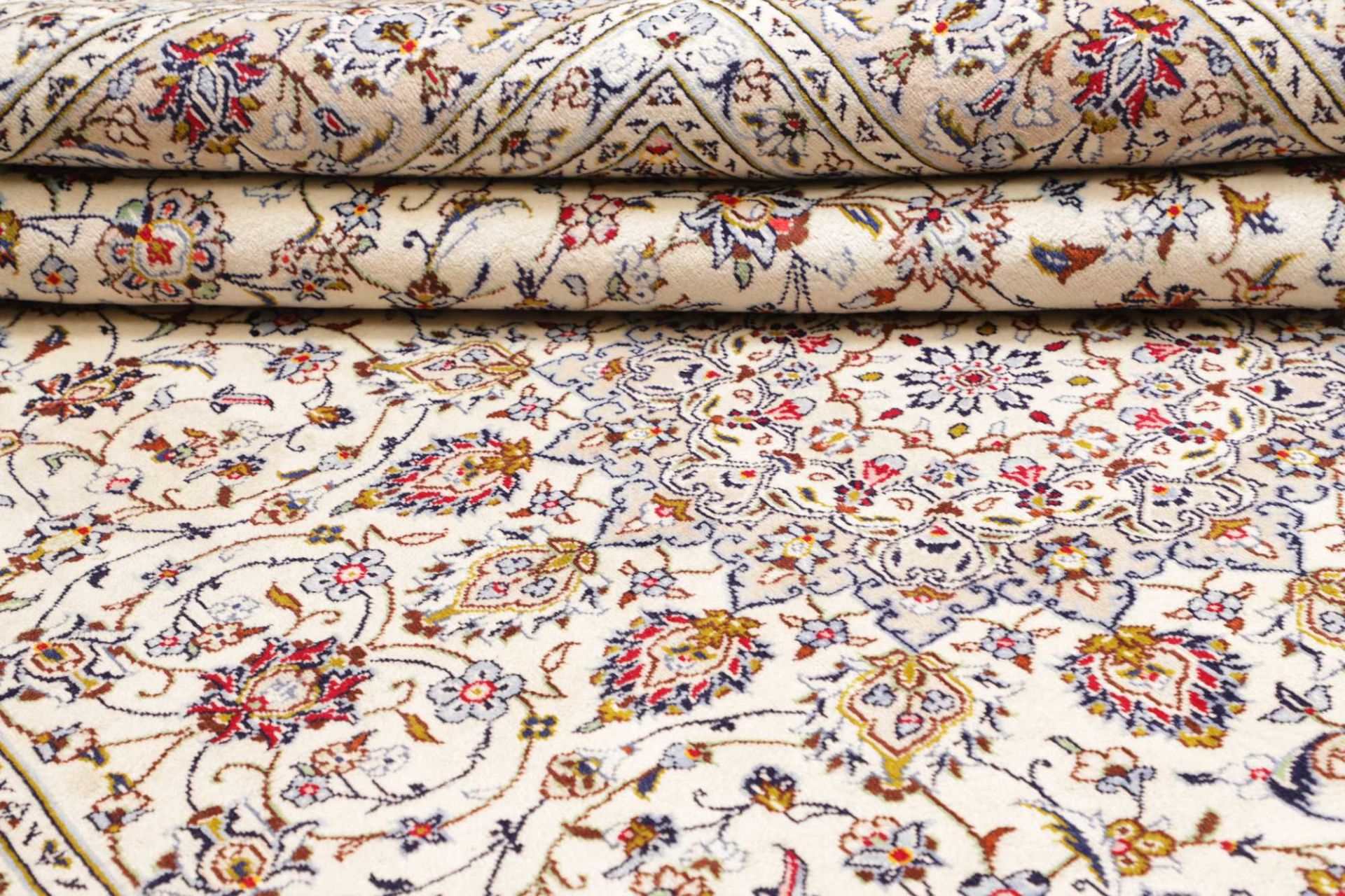 Kashan Perserteppich aus Iran, 254 × 339 cm