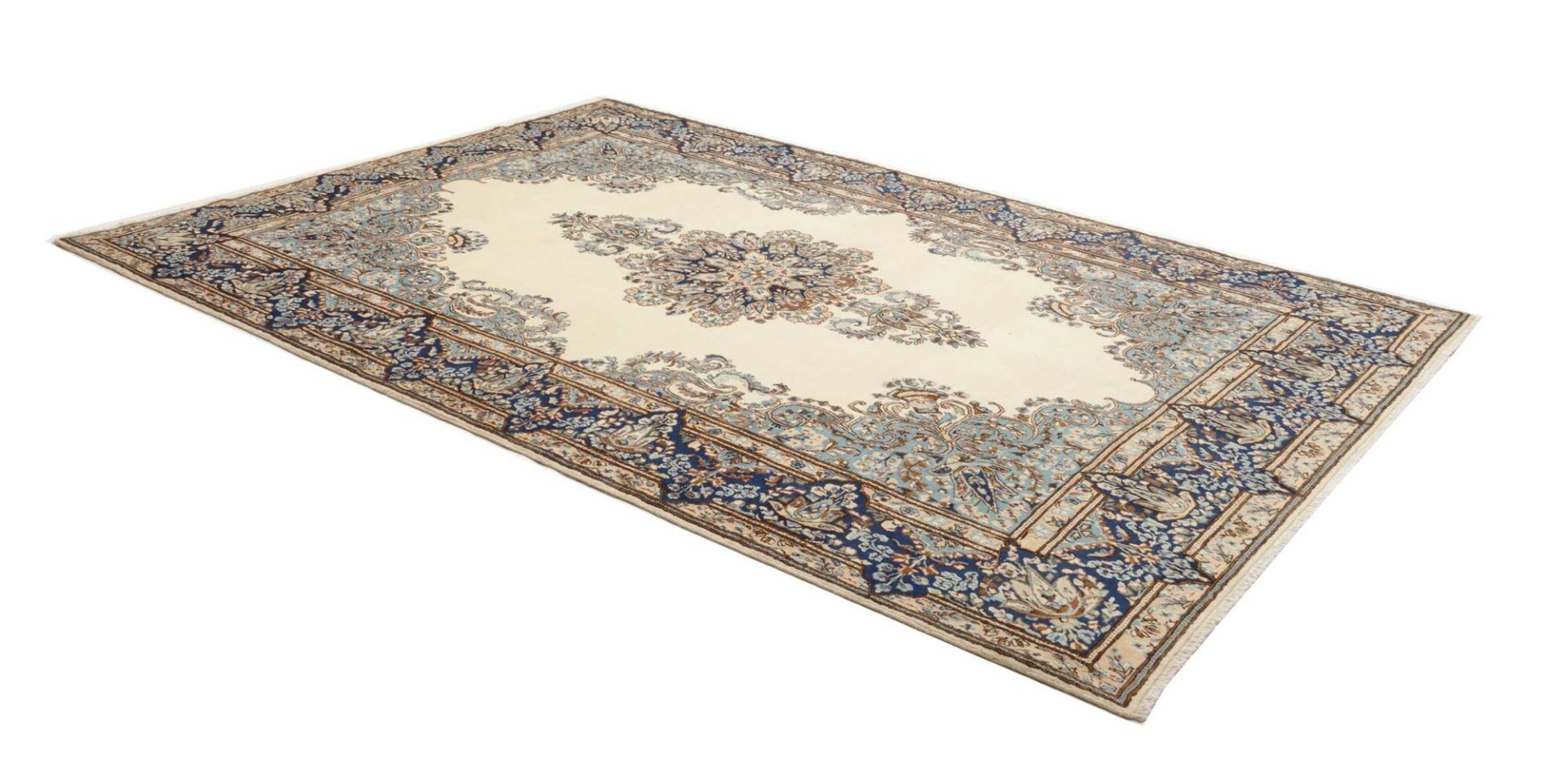 Kerman Perserteppich 226 × 327 cm aus Wolle, handgeknüpft