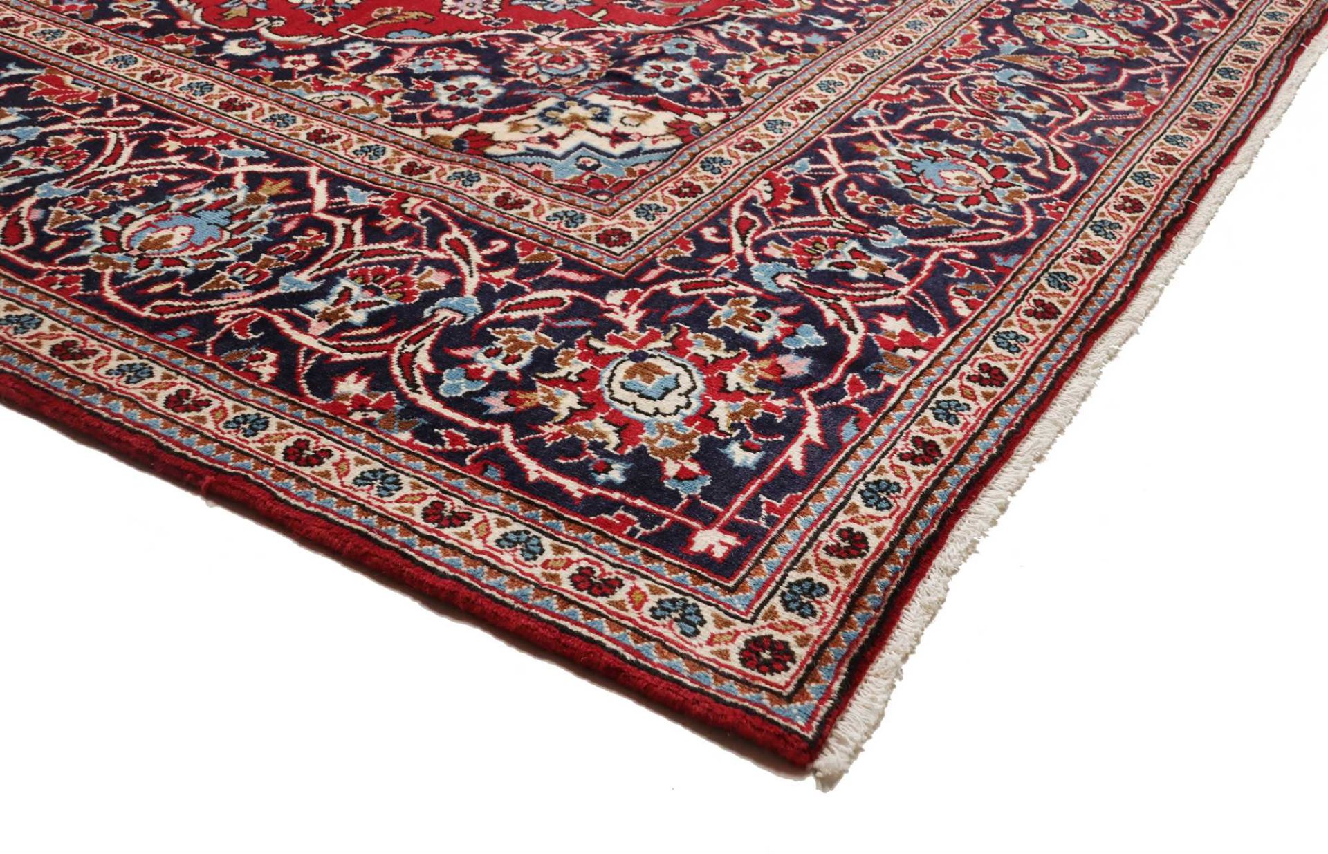 Kashan Perserteppich aus Iran, 248 × 362 cm