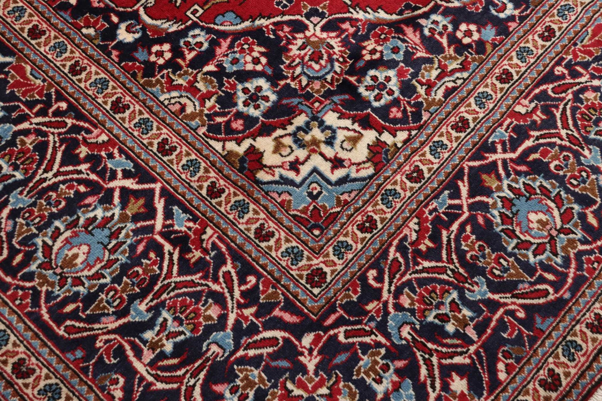 Kashan Perserteppich aus Iran, 248 × 362 cm
