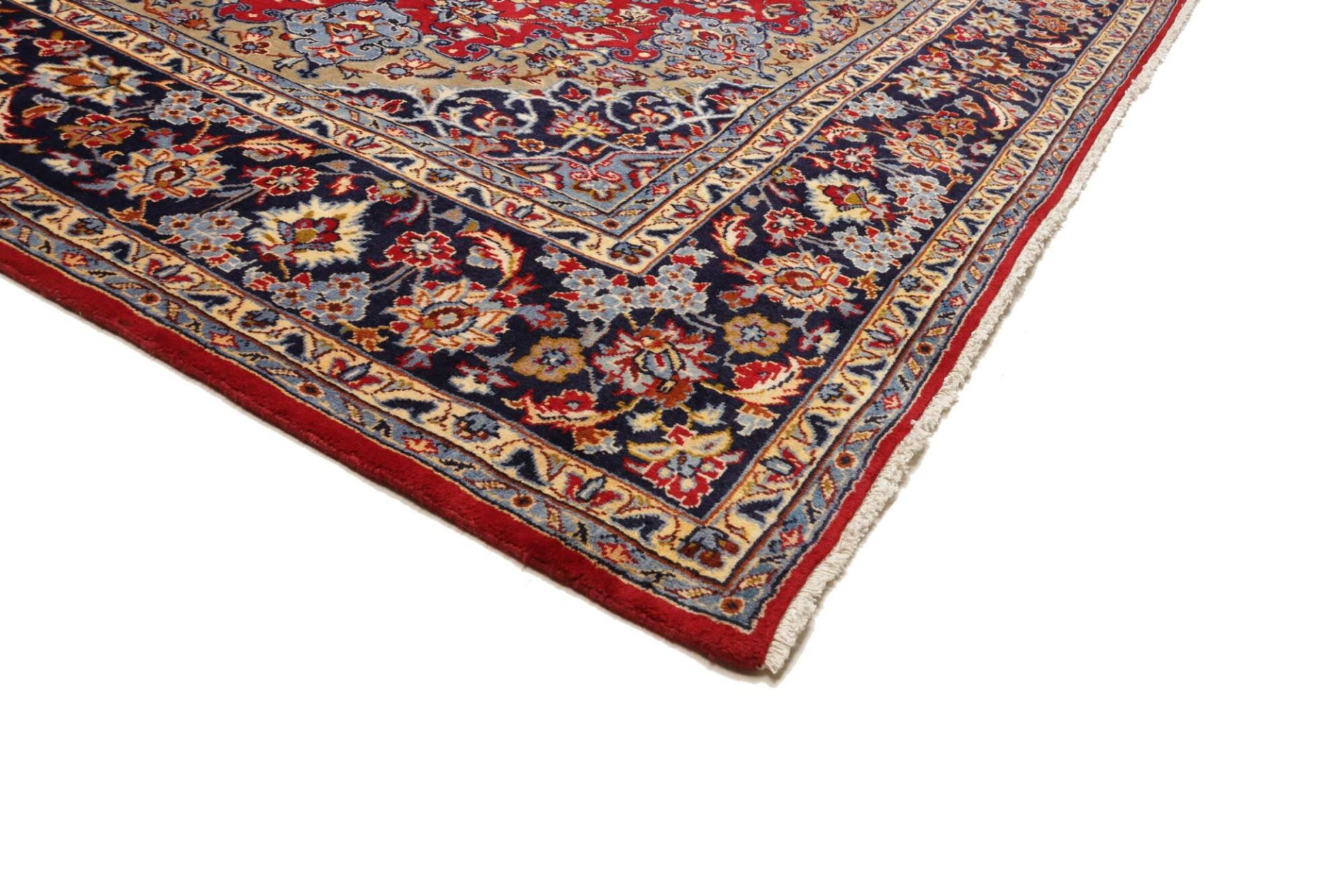 Isfahan Perserteppich 251 × 372 cm aus Wolle, handgeknüpft