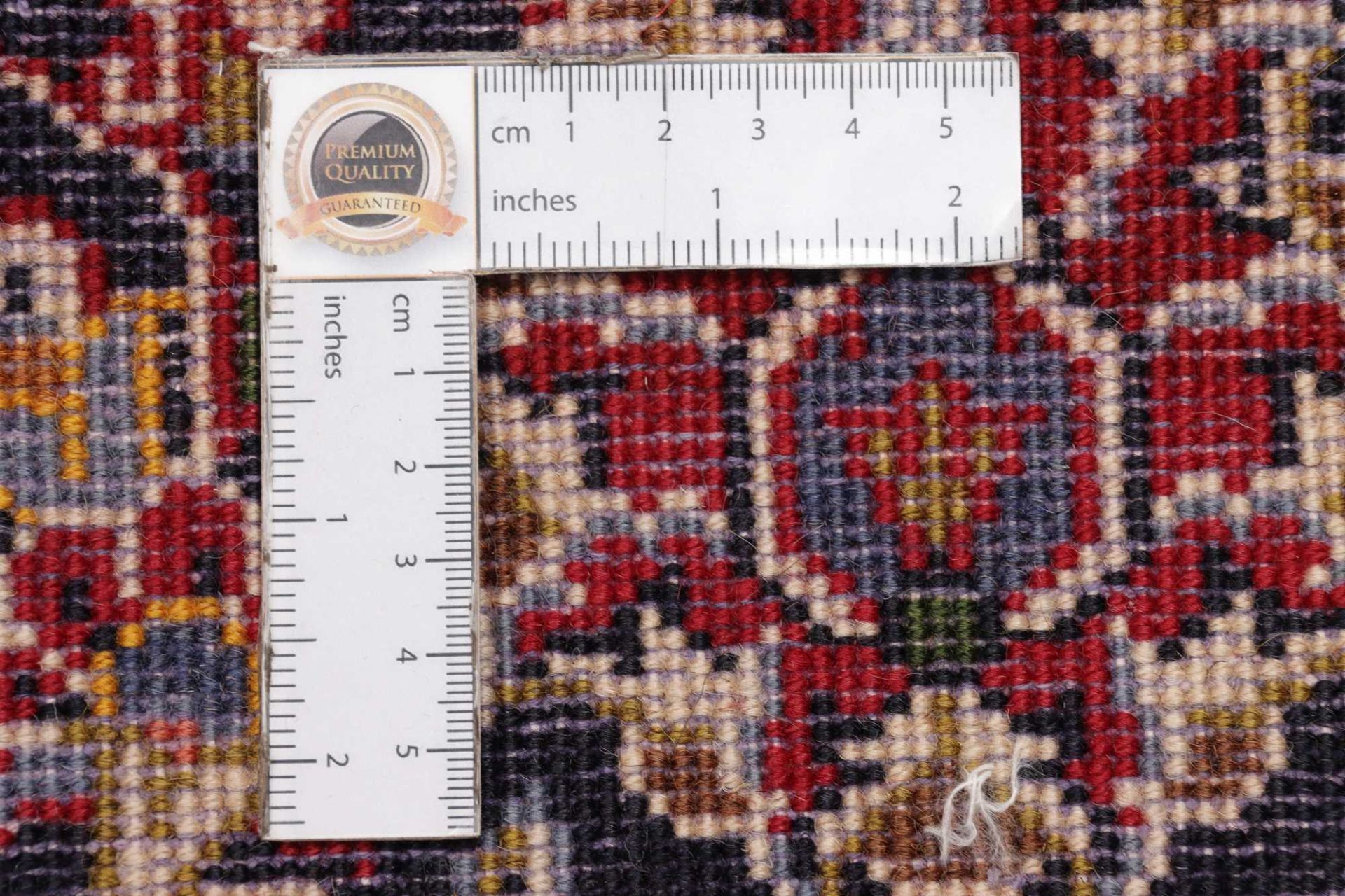Handgeknüpfter Kashan Perserteppich, 251 × 369 cm, Wolle