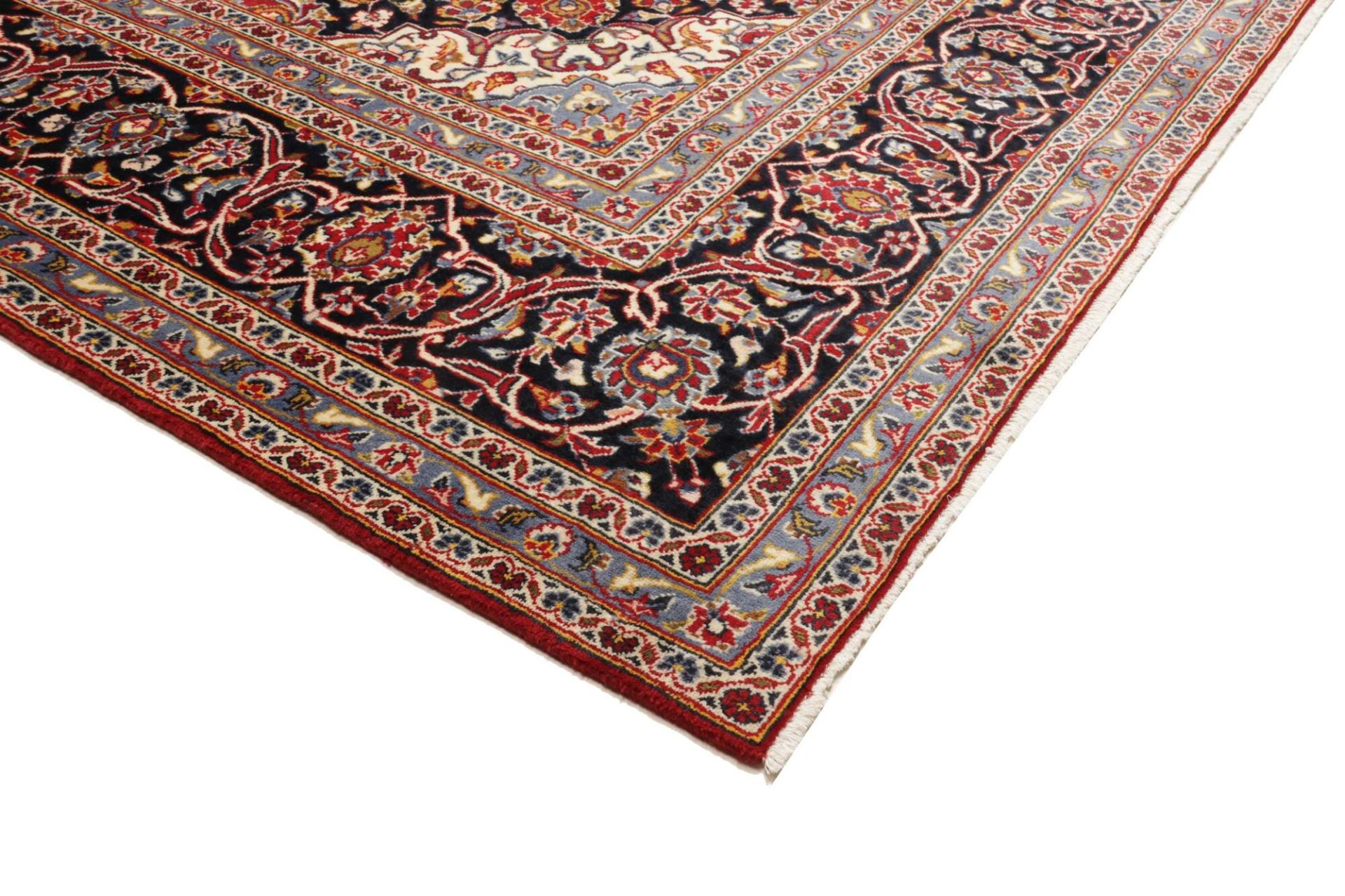 Kashan Perserteppich aus Iran, 251 × 341 cm