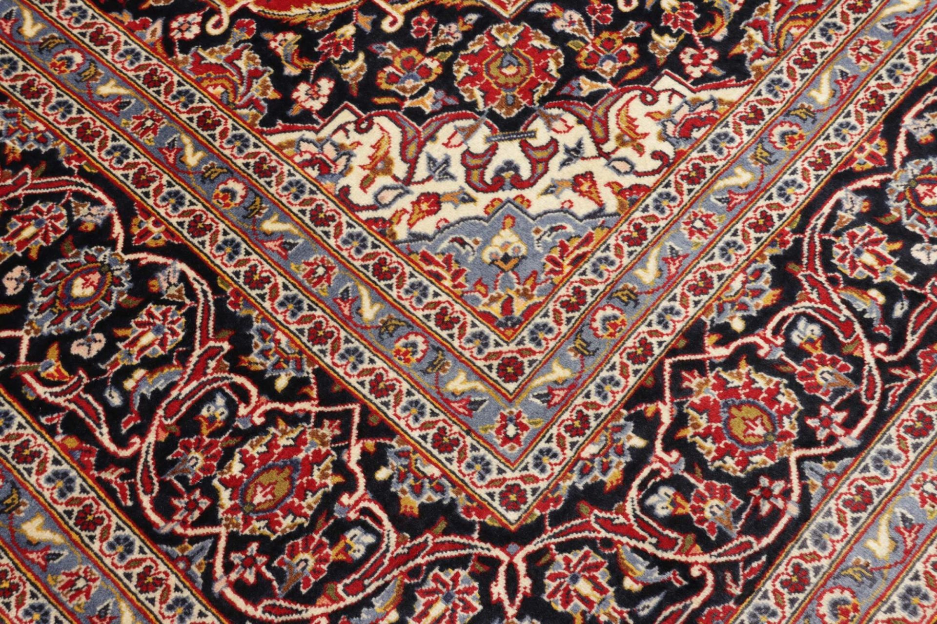 Kashan Perserteppich aus Iran, 251 × 341 cm