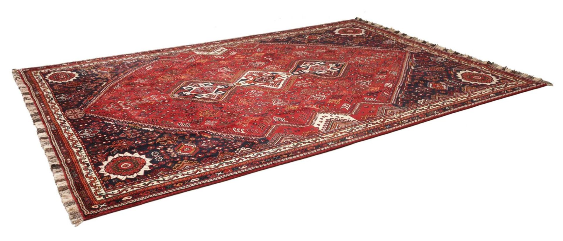 Qashqai Perserteppich aus Iran, 228 × 327 cm