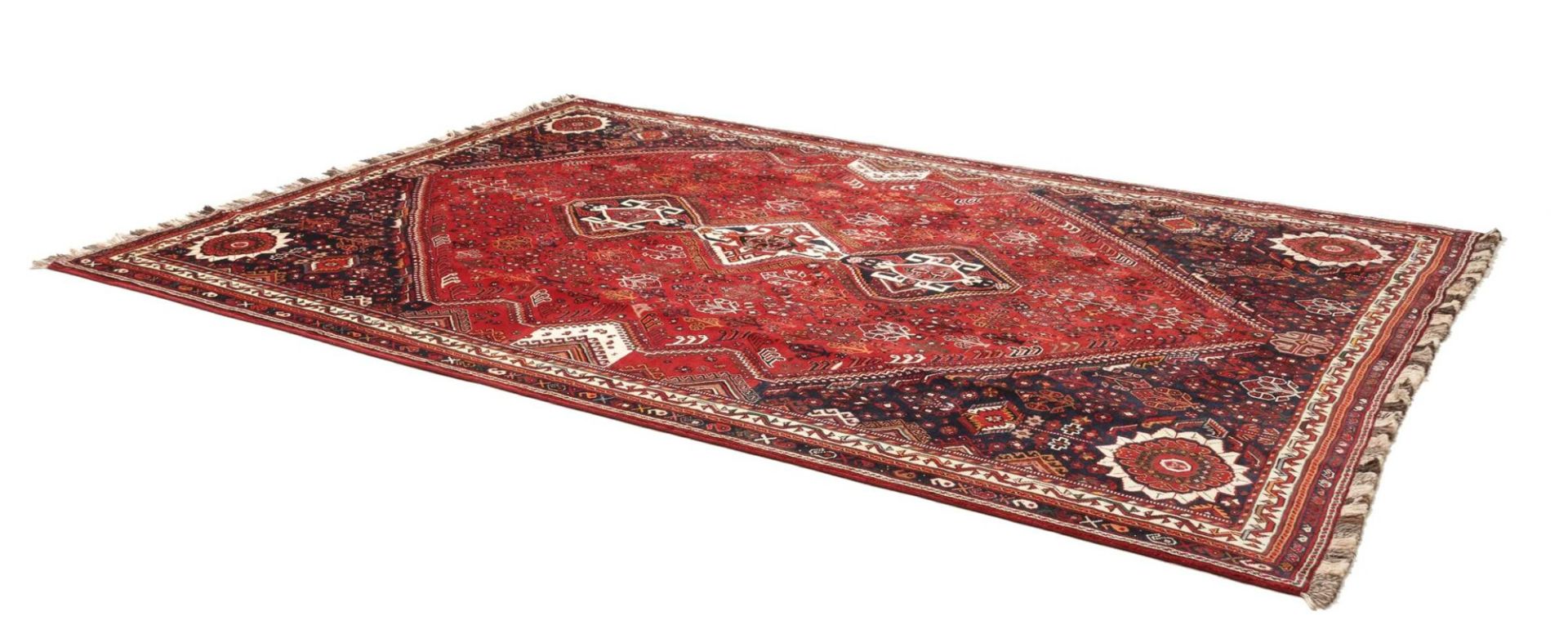 Qashqai Perserteppich aus Iran, 228 × 327 cm