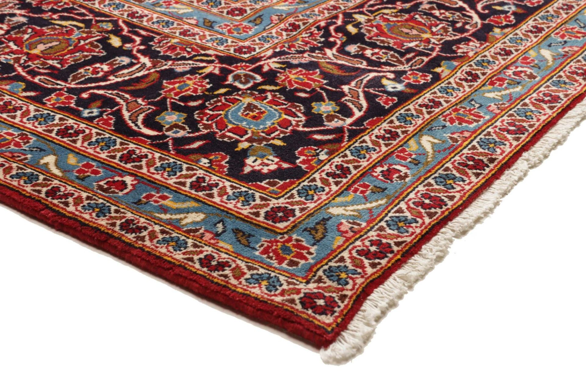 Kashan Perserteppich aus Iran, 248 × 352 cm