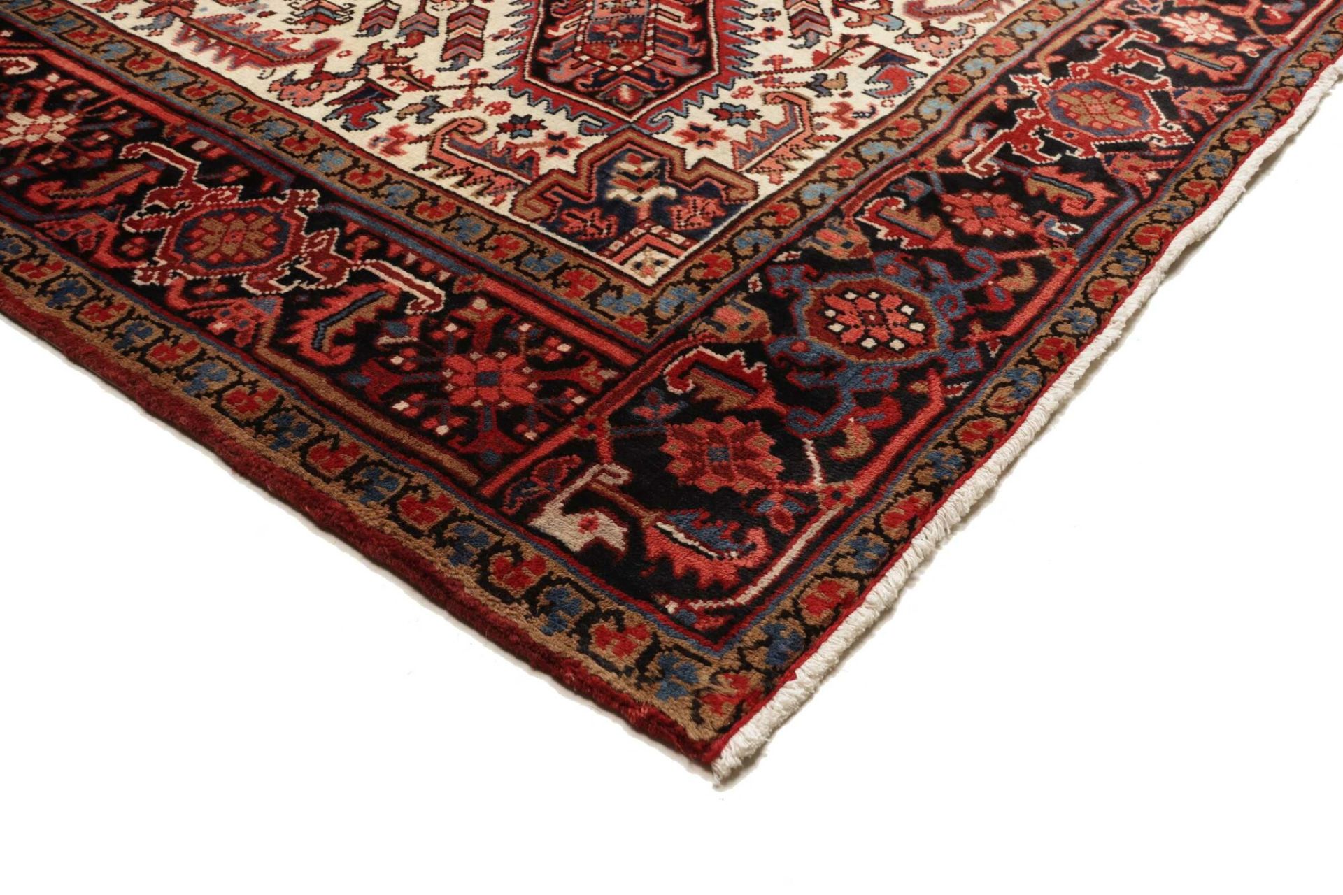 Heriz Perserteppich aus Iran, 253 × 357 cm