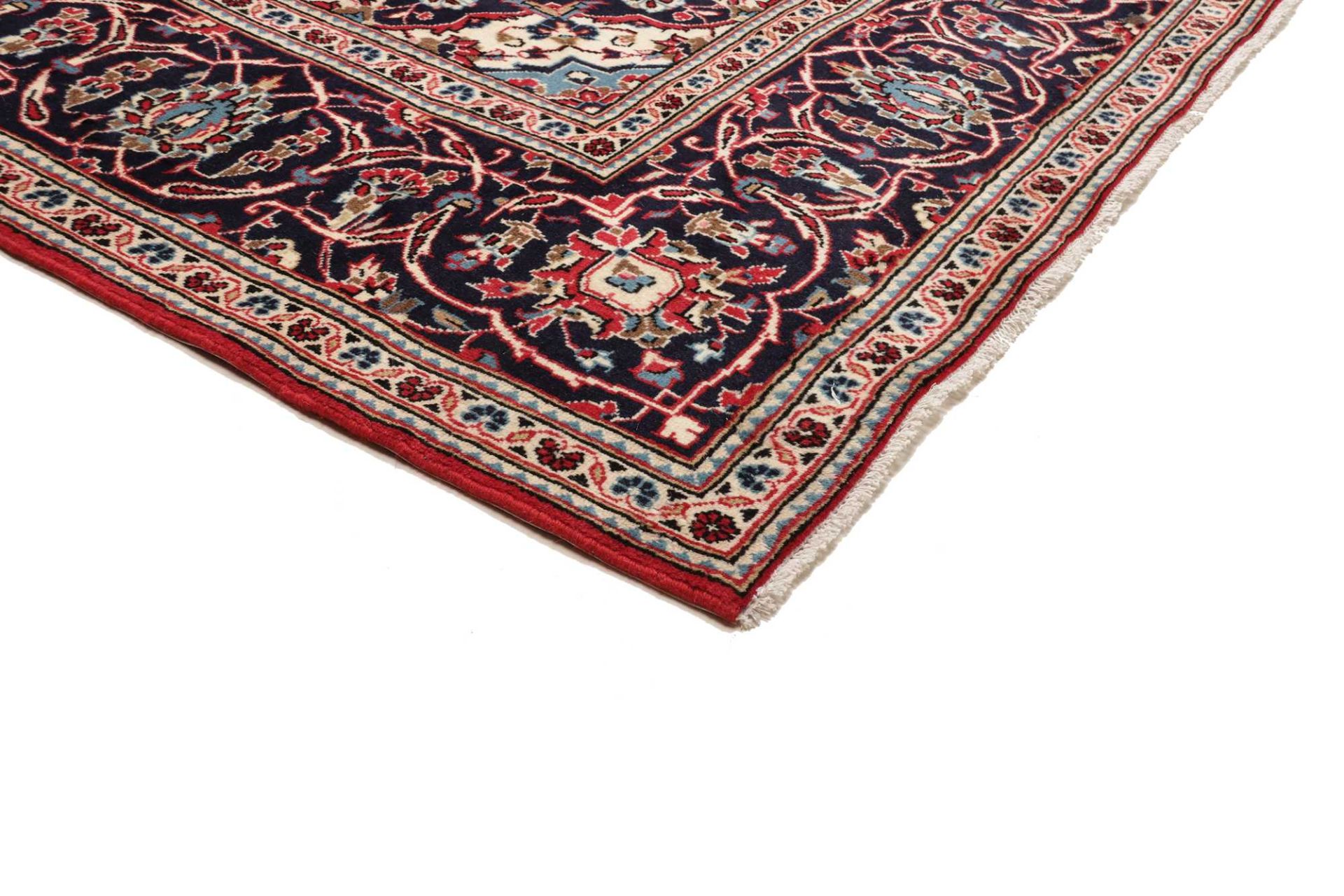 Kashan Perserteppich aus Iran, 247 × 344 cm