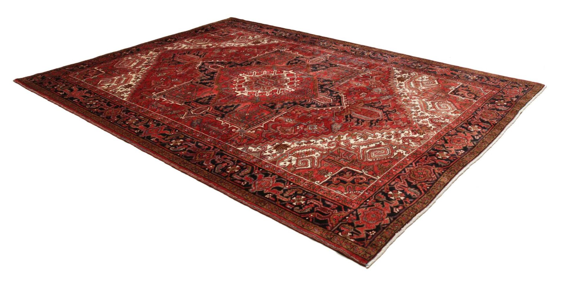 Heriz Perserteppich aus Iran, 246 × 329 cm