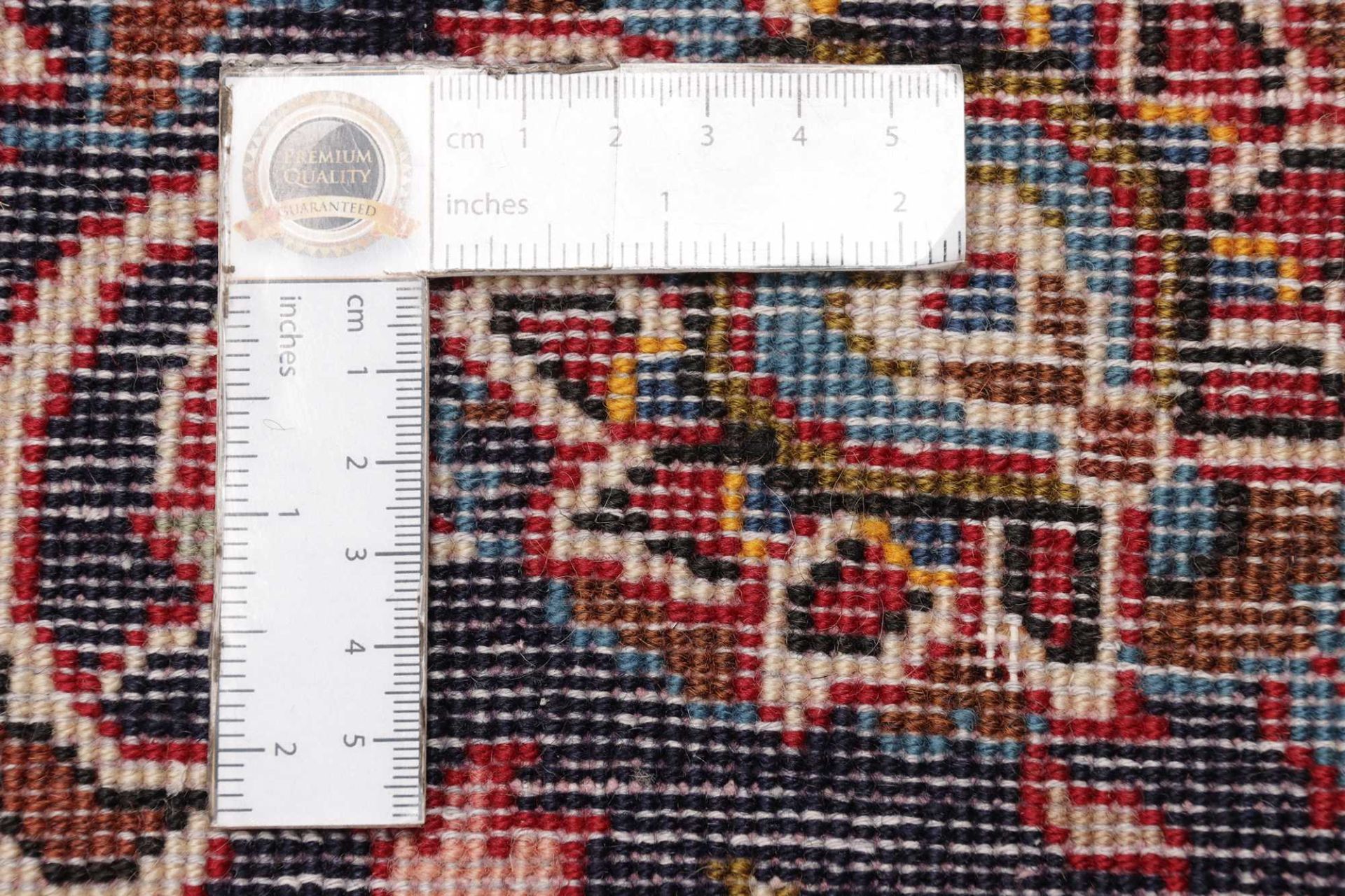 Handgeknüpfter Kashan Perserteppich, 246 × 359 cm, Wolle