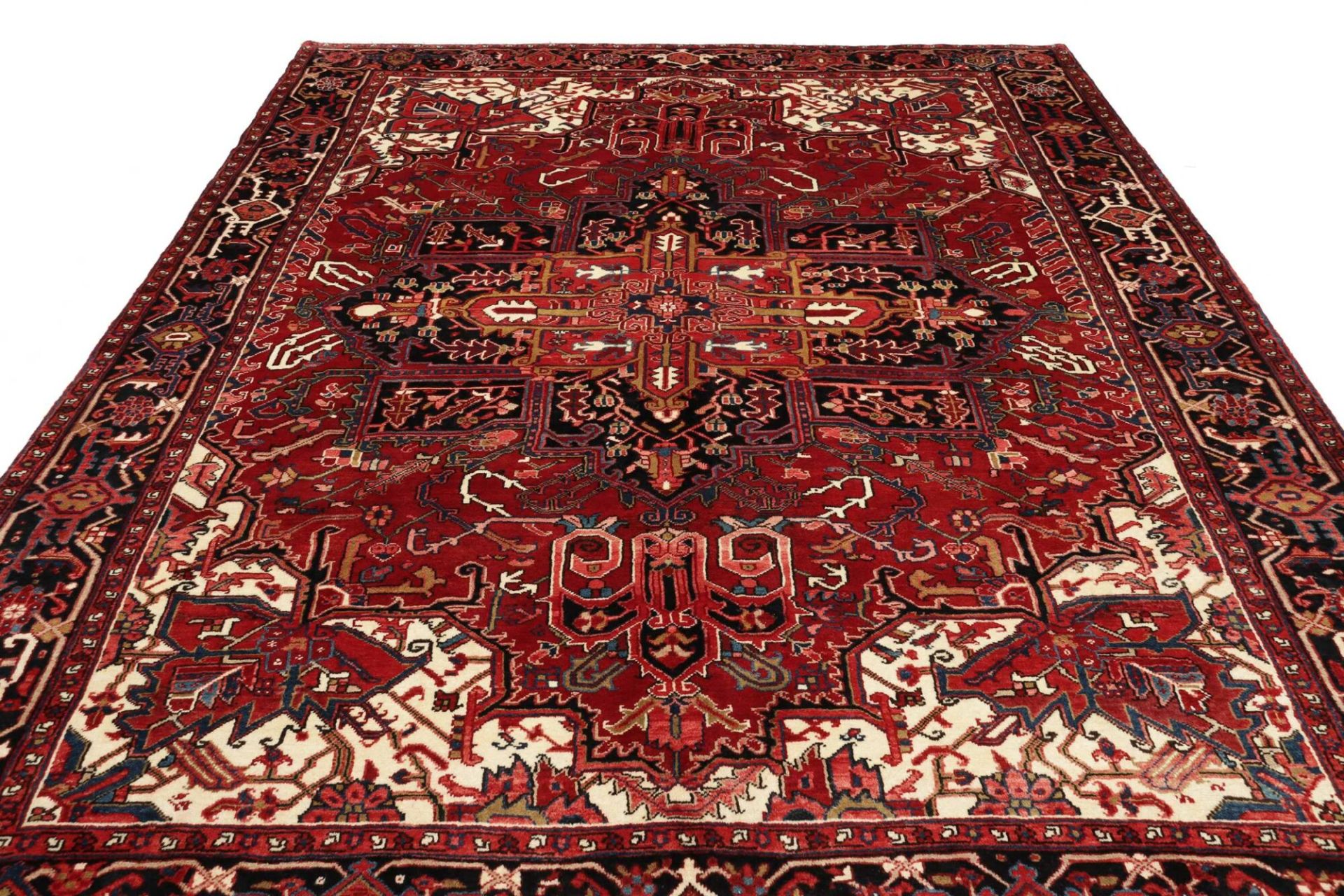 perserteppich-heriz-258-x-339-cm-schurwolle-handgeknupft-rustikal-9 Heriz Perserteppich aus Iran, 258 × 339 cm