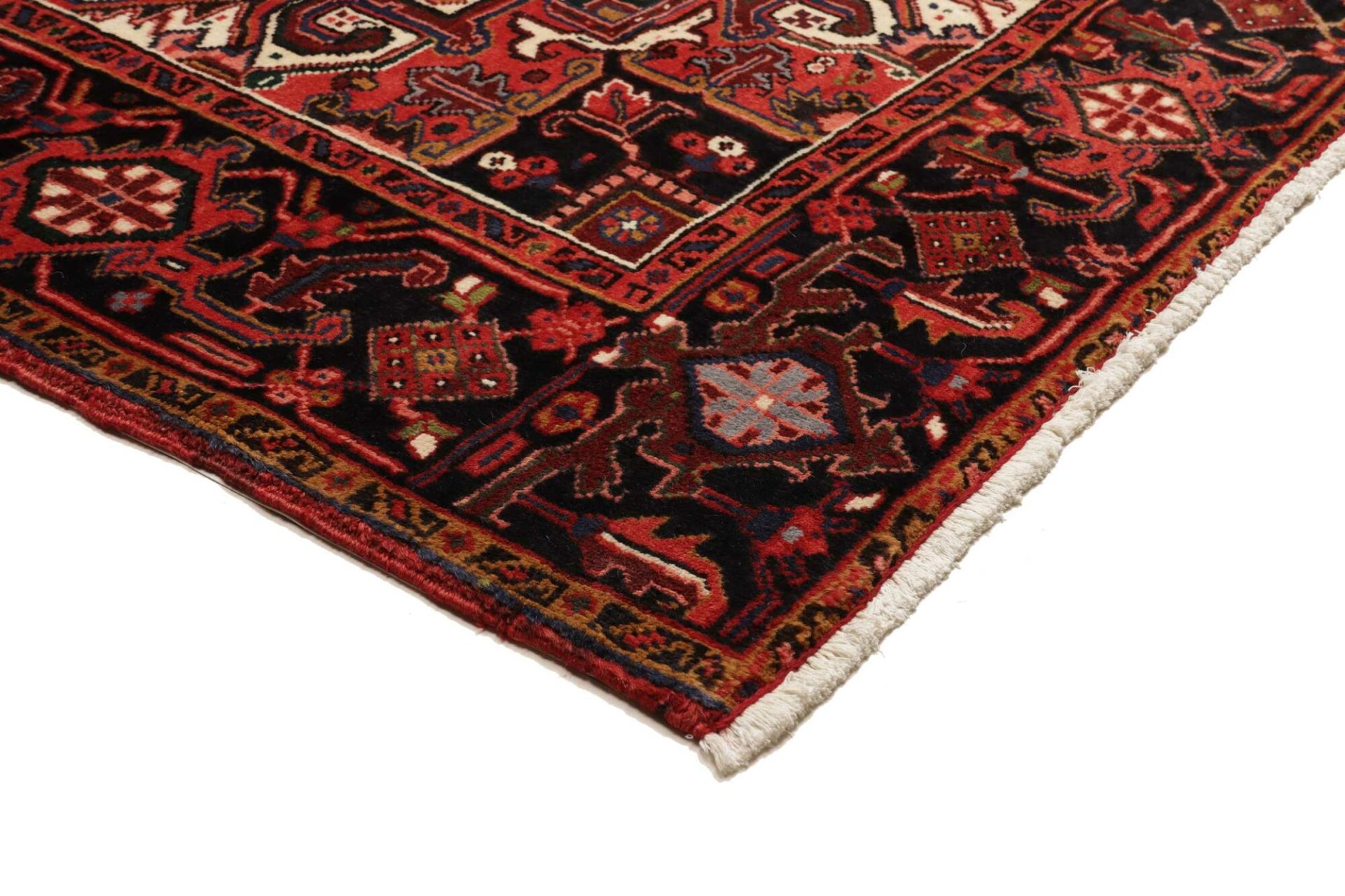 Heriz Perserteppich 261 × 329 cm aus Wolle, handgeknüpft