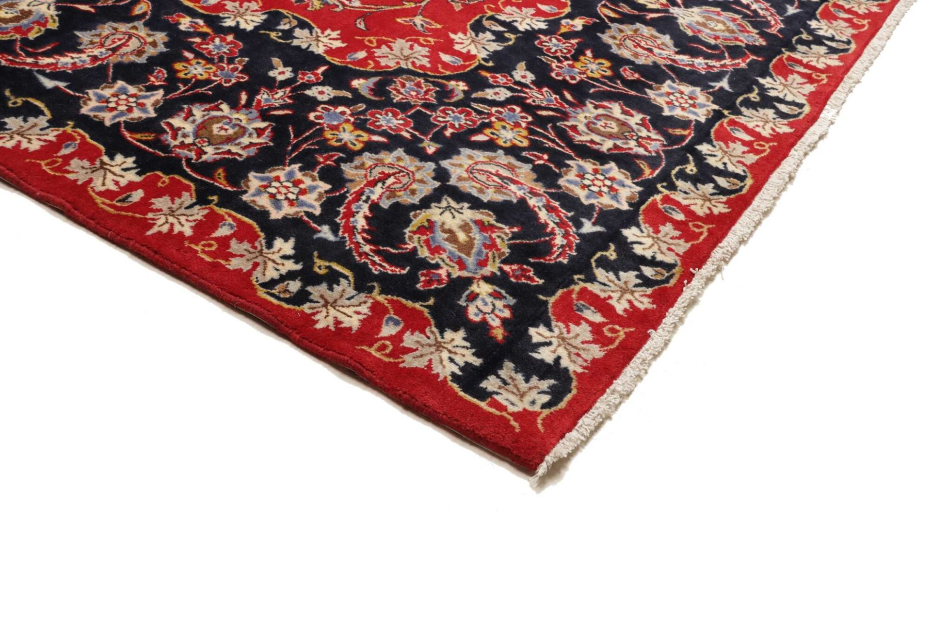 Kashan Perserteppich 251 × 349 cm aus Wolle, handgeknüpft