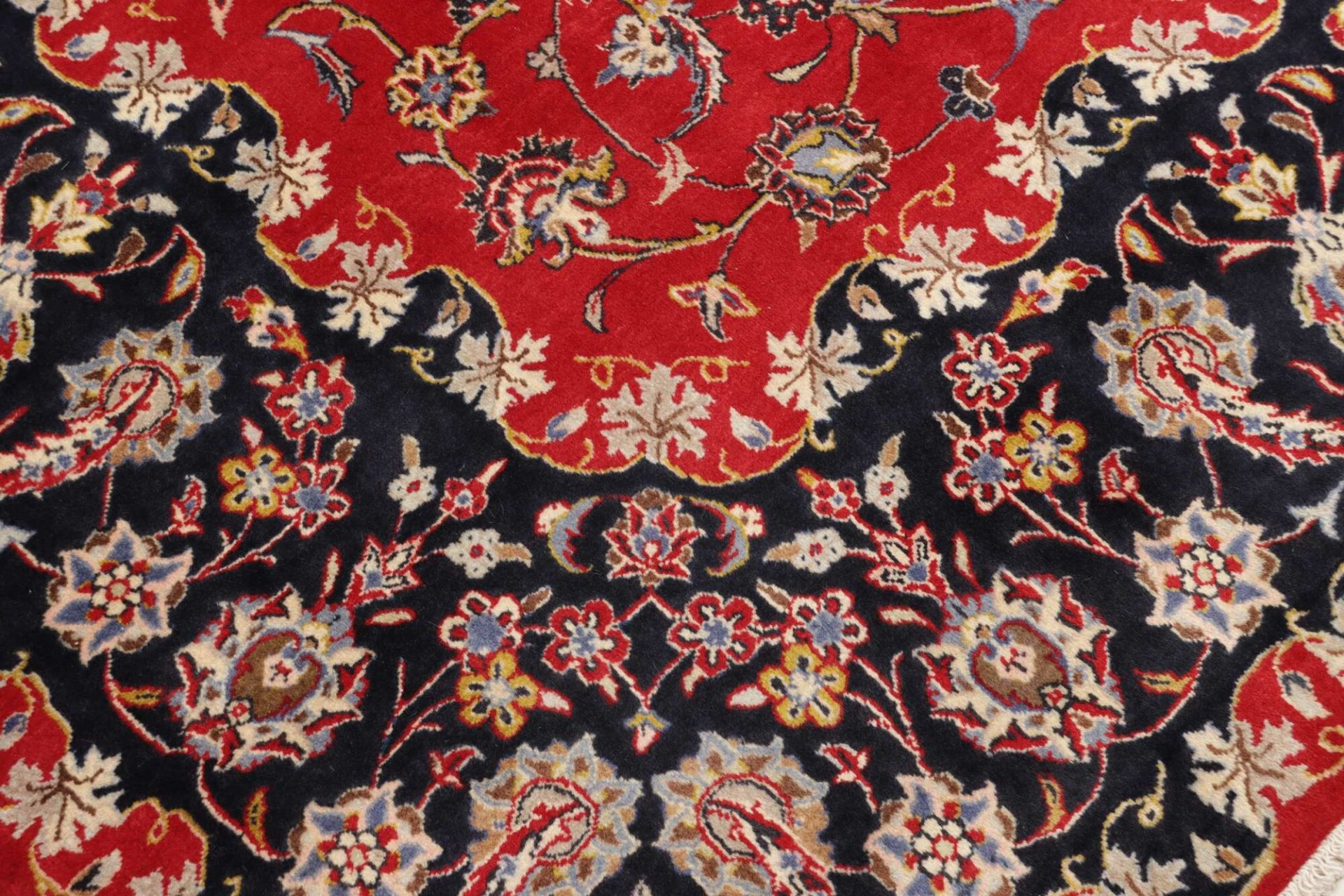 Kashan Perserteppich 251 × 349 cm aus Wolle, handgeknüpft