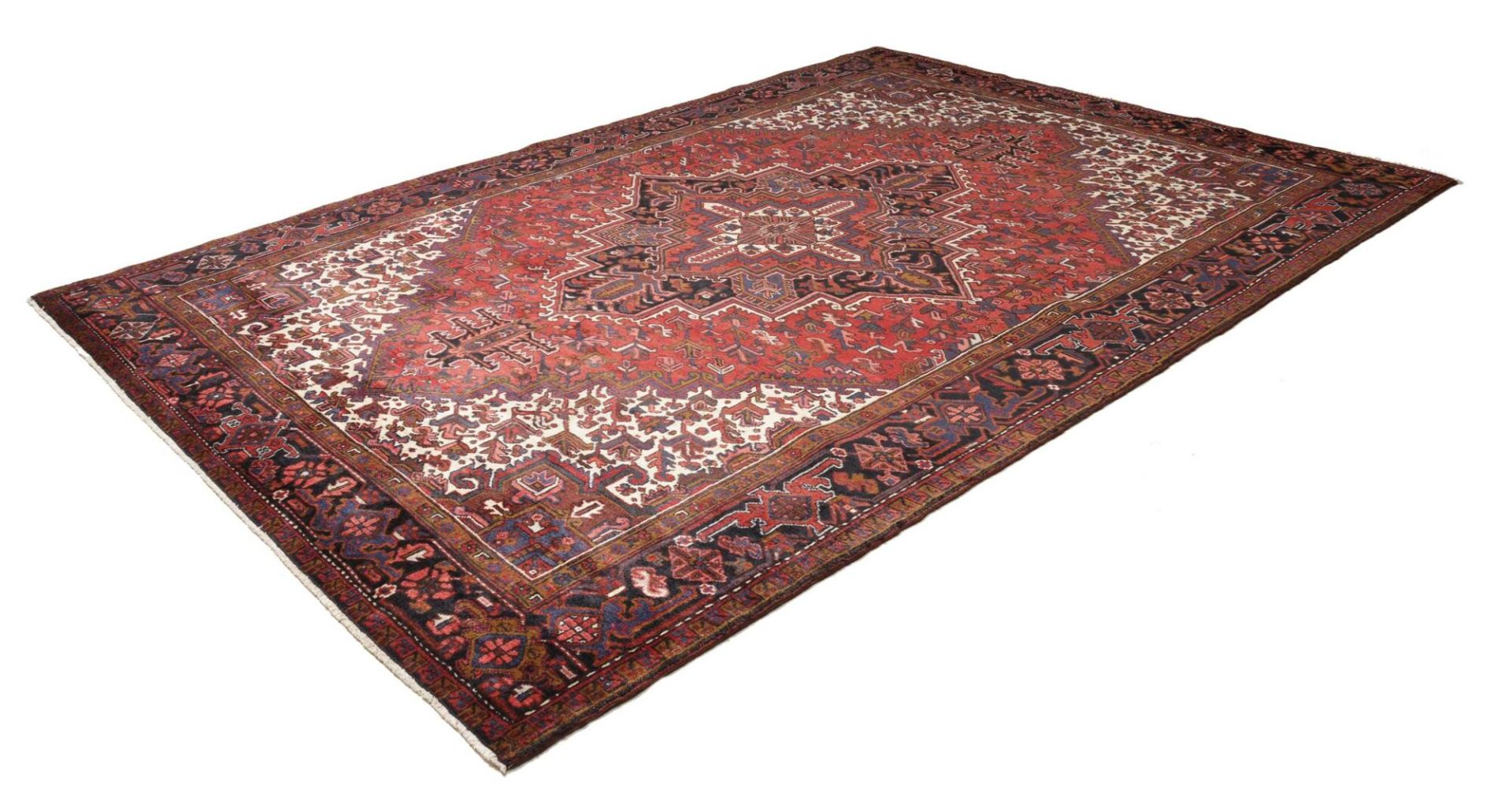 perserteppich-heriz-247-x-337-cm-schurwolle-handgeknupft-rustikal-5 Handgeknüpfter Heriz Perserteppich 247 × 337 cm