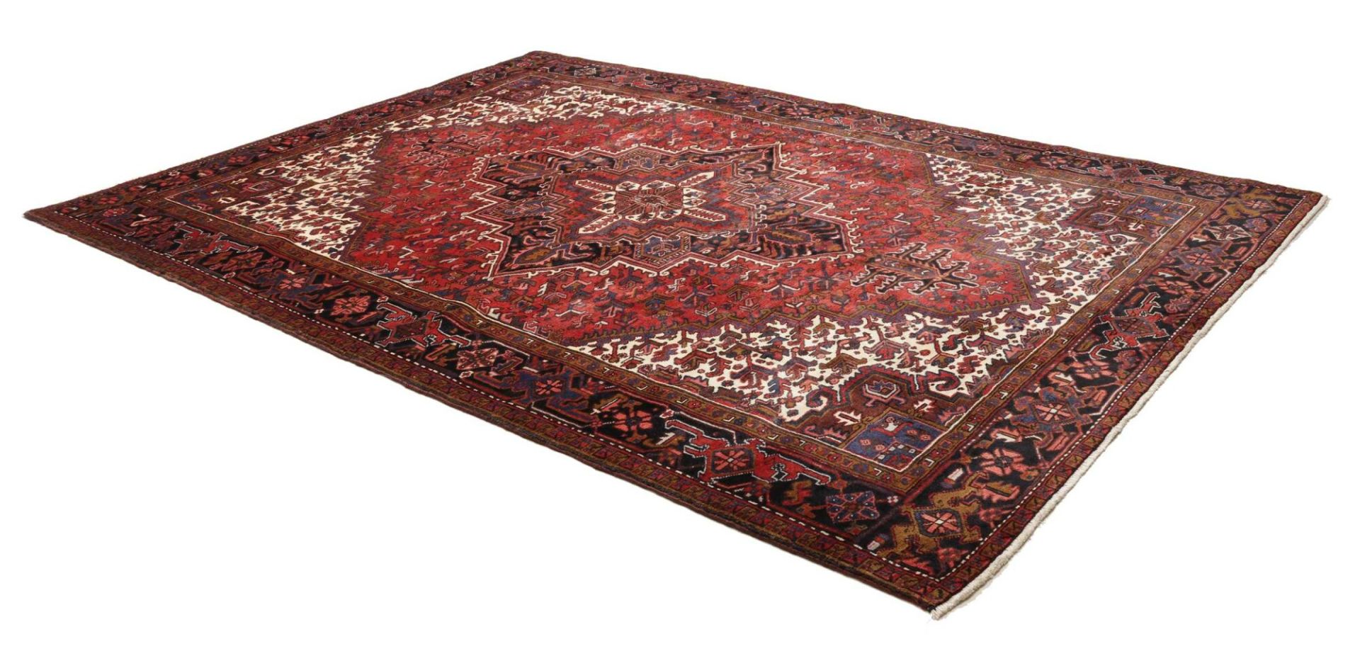 perserteppich-heriz-247-x-337-cm-schurwolle-handgeknupft-rustikal-7 Handgeknüpfter Heriz Perserteppich 247 × 337 cm