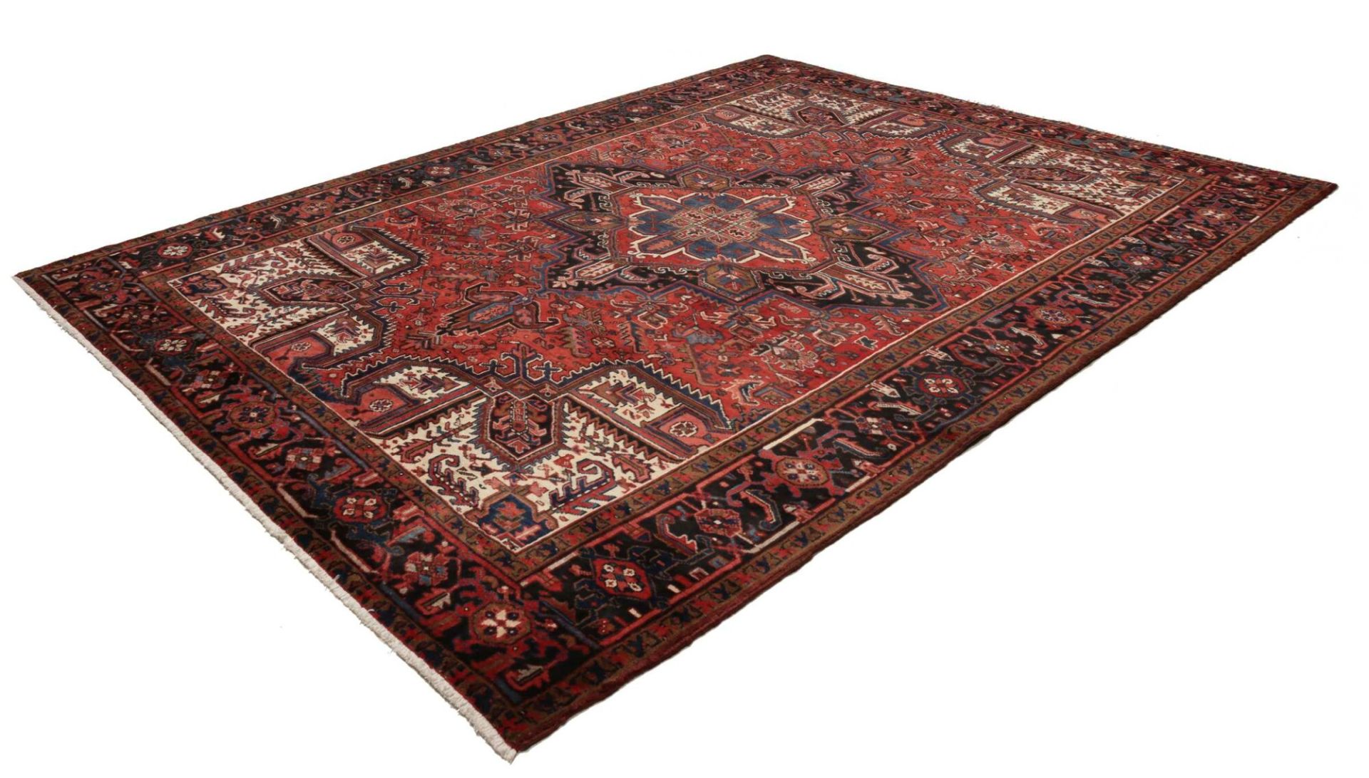 Handgeknüpfter Heriz Perserteppich 257 × 332 cm