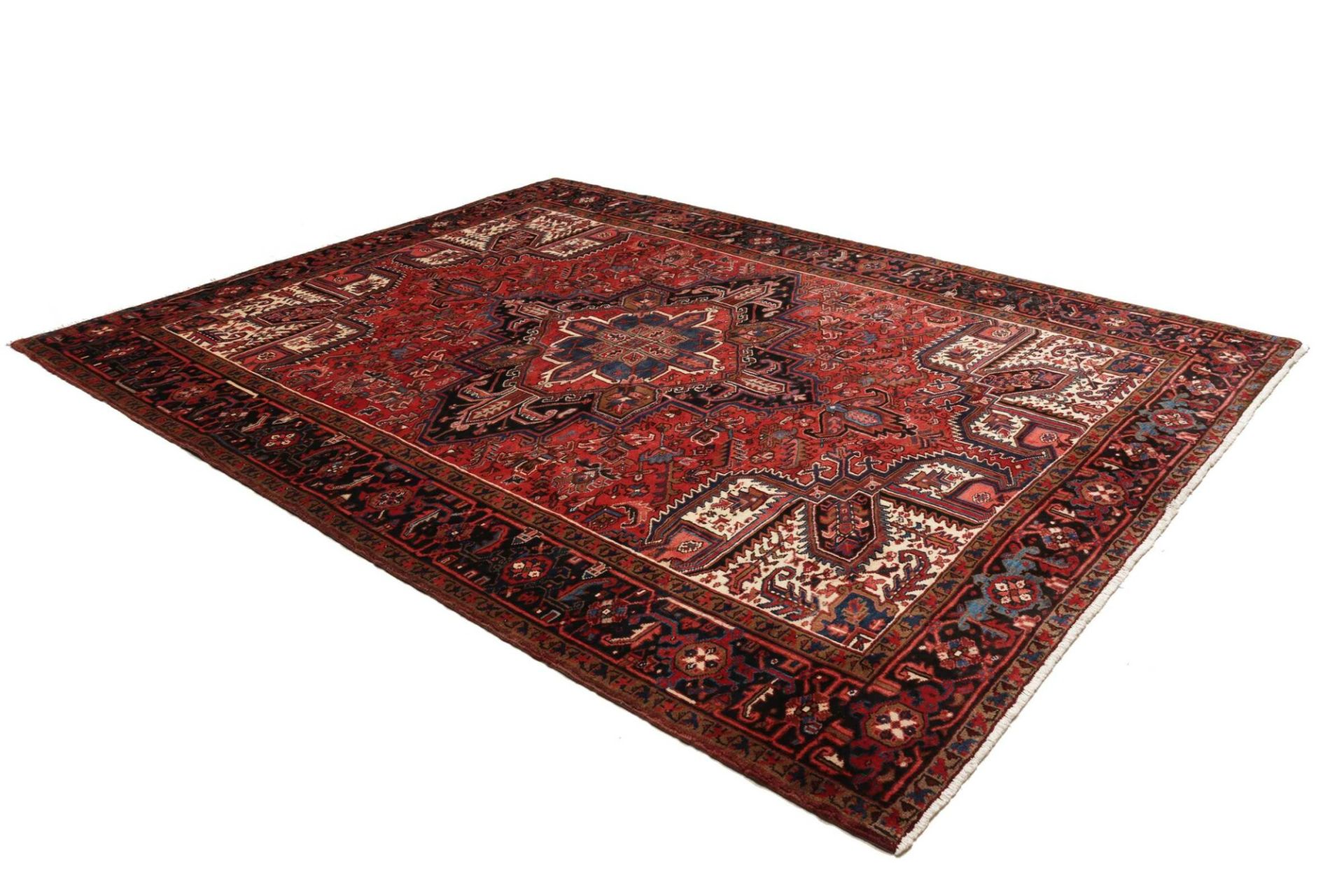 Handgeknüpfter Heriz Perserteppich 257 × 332 cm