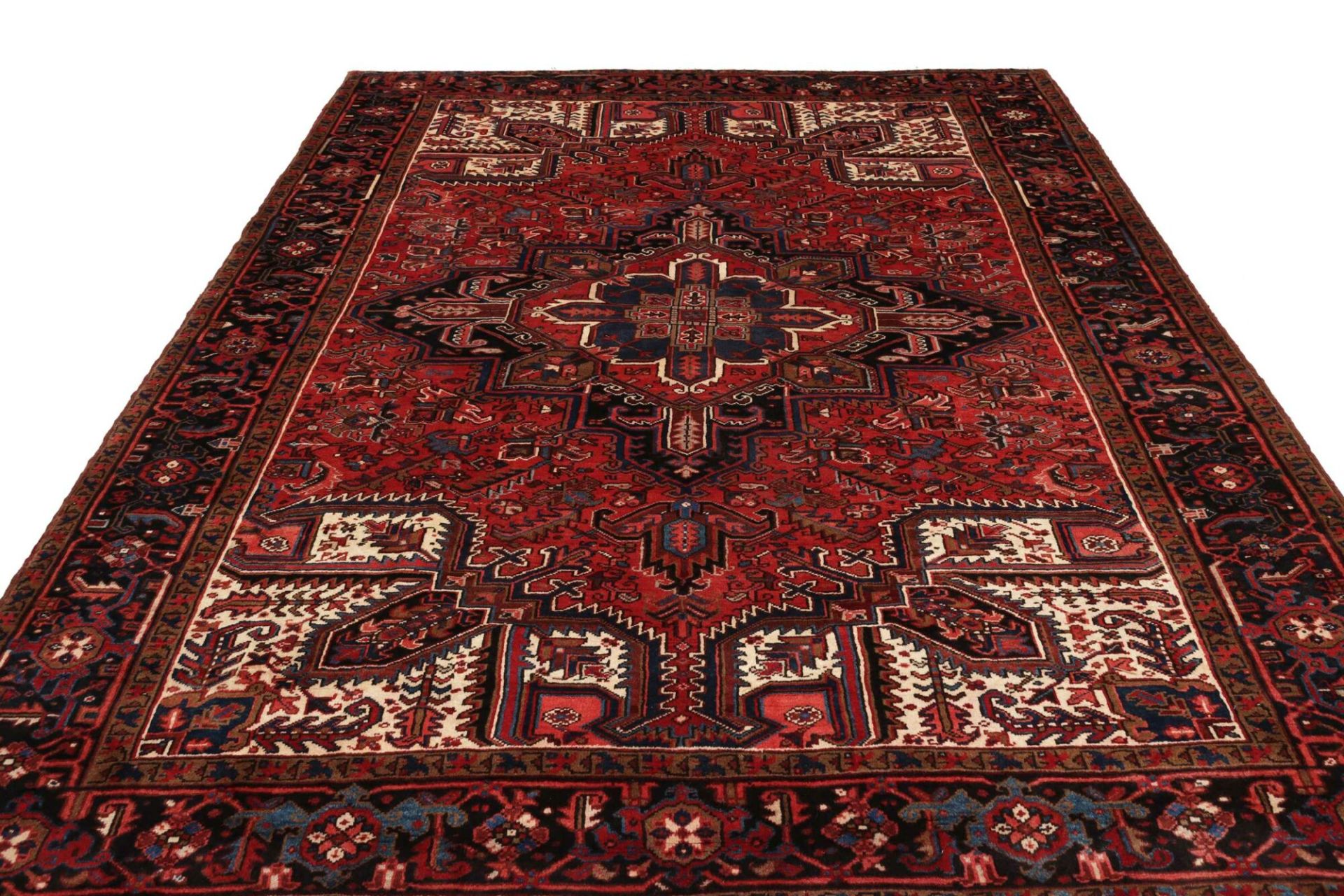 Handgeknüpfter Heriz Perserteppich 257 × 332 cm