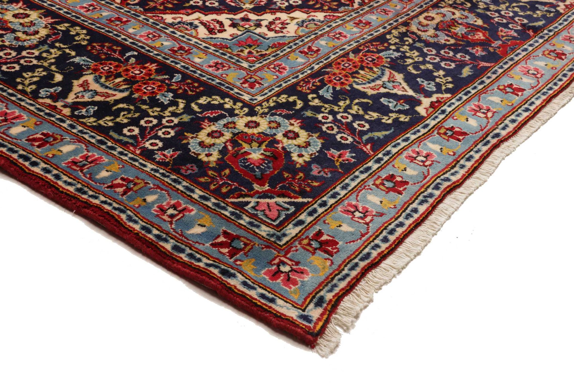 Kashan Perserteppich aus Iran, 256 × 361 cm