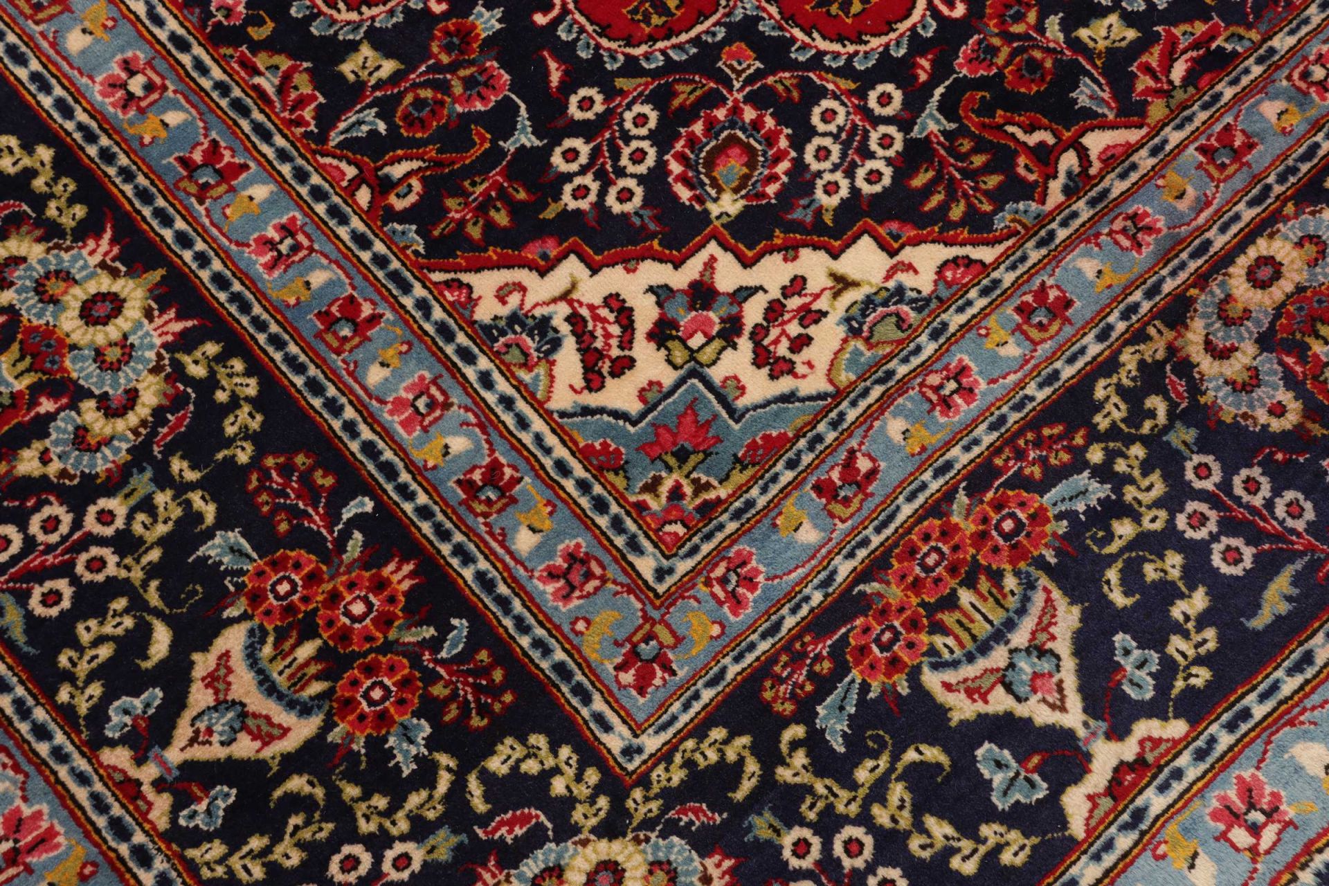 Kashan Perserteppich aus Iran, 256 × 361 cm