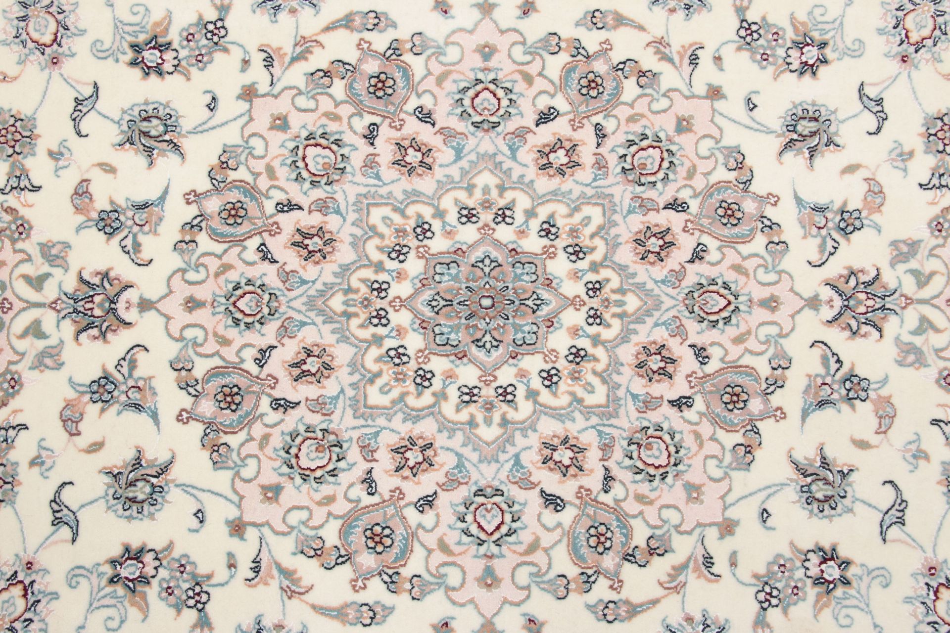 Isfahan Perserteppich aus Iran, 204 × 312 cm
