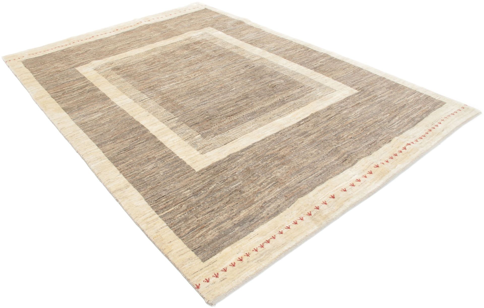 Handgeknüpfter Gabbeh Perserteppich, 210 × 307 cm, Wolle