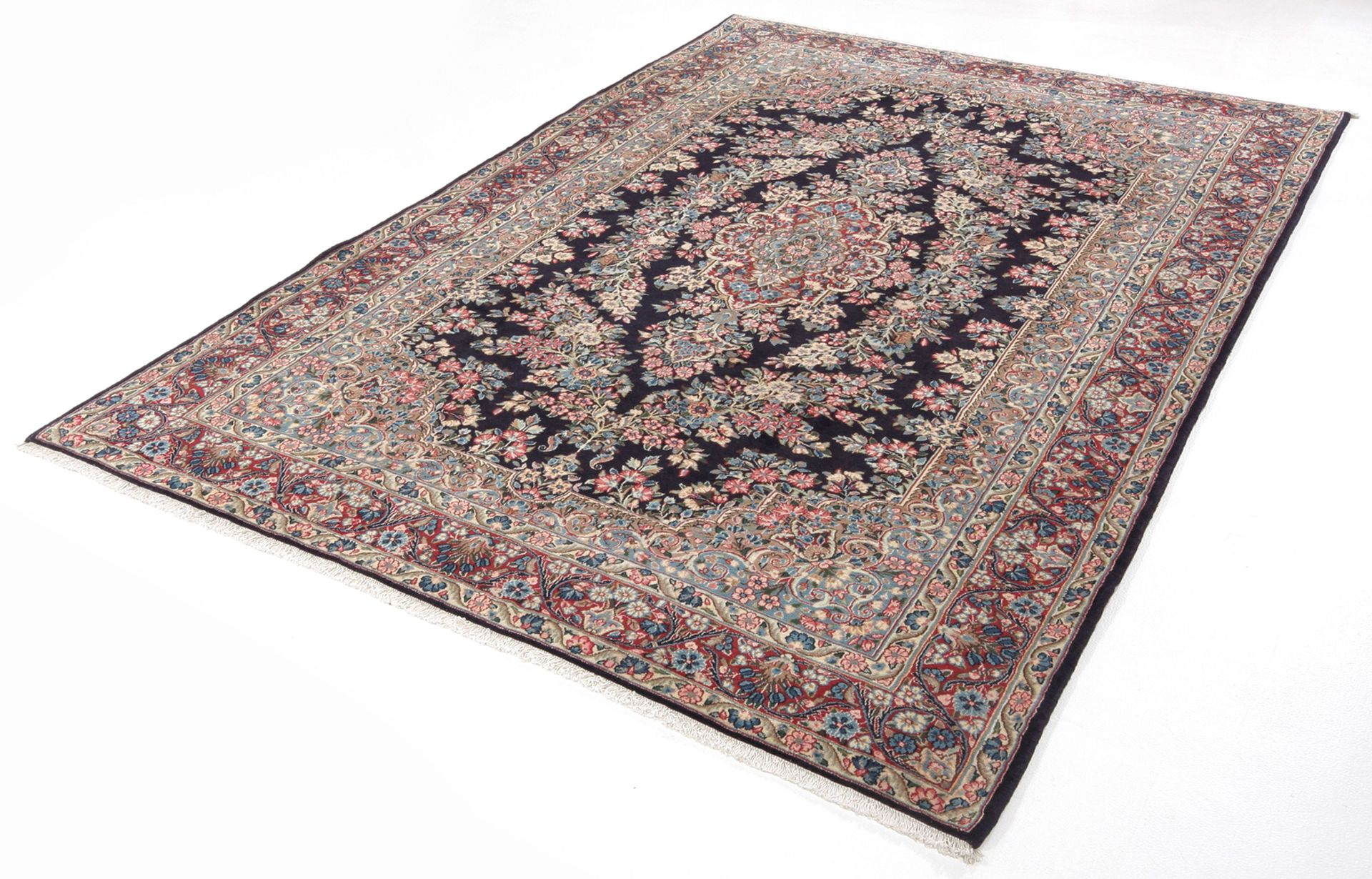 Kerman Perserteppich 200 × 300 cm aus Wolle, handgeknüpft
