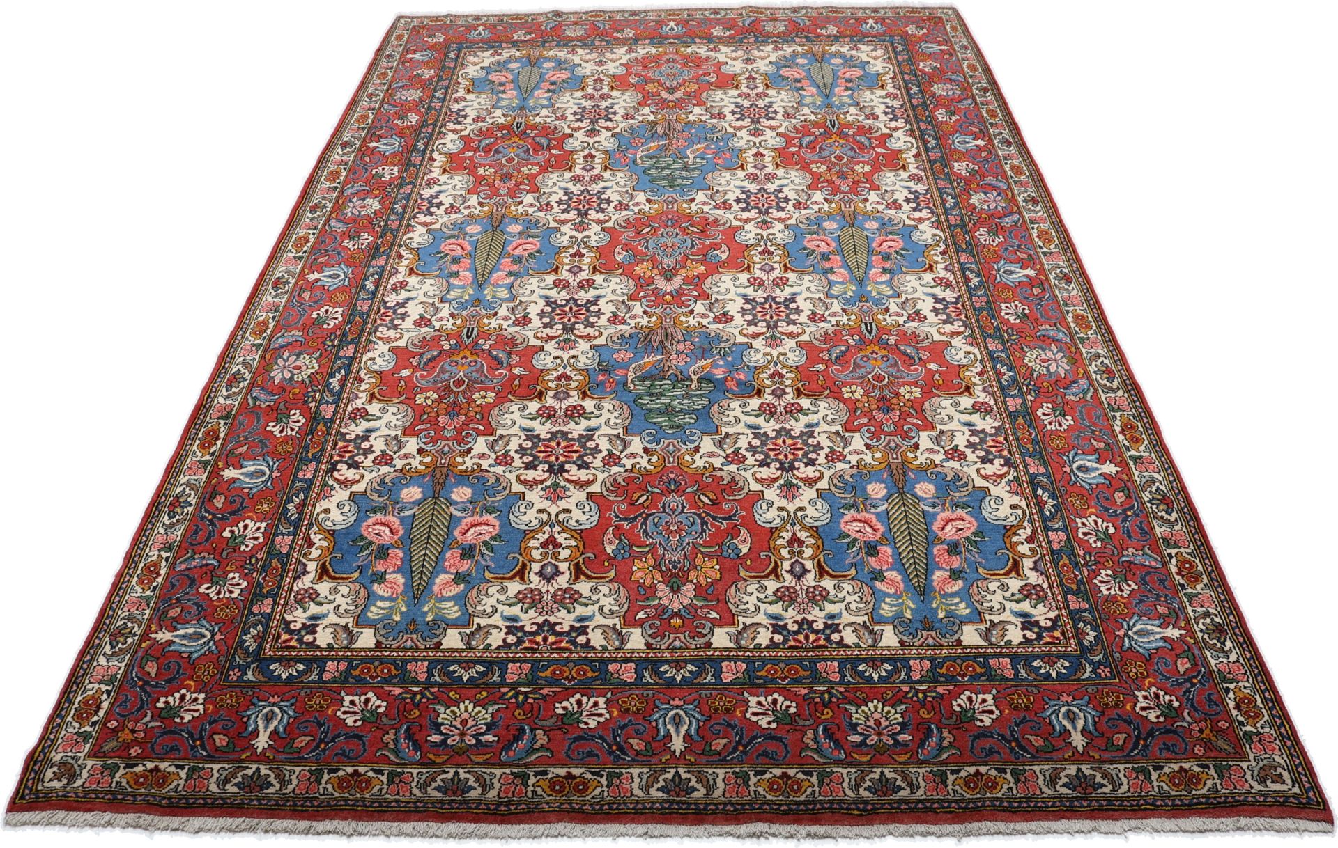 Bakhtiari Perserteppich aus Iran, 208 × 325 cm